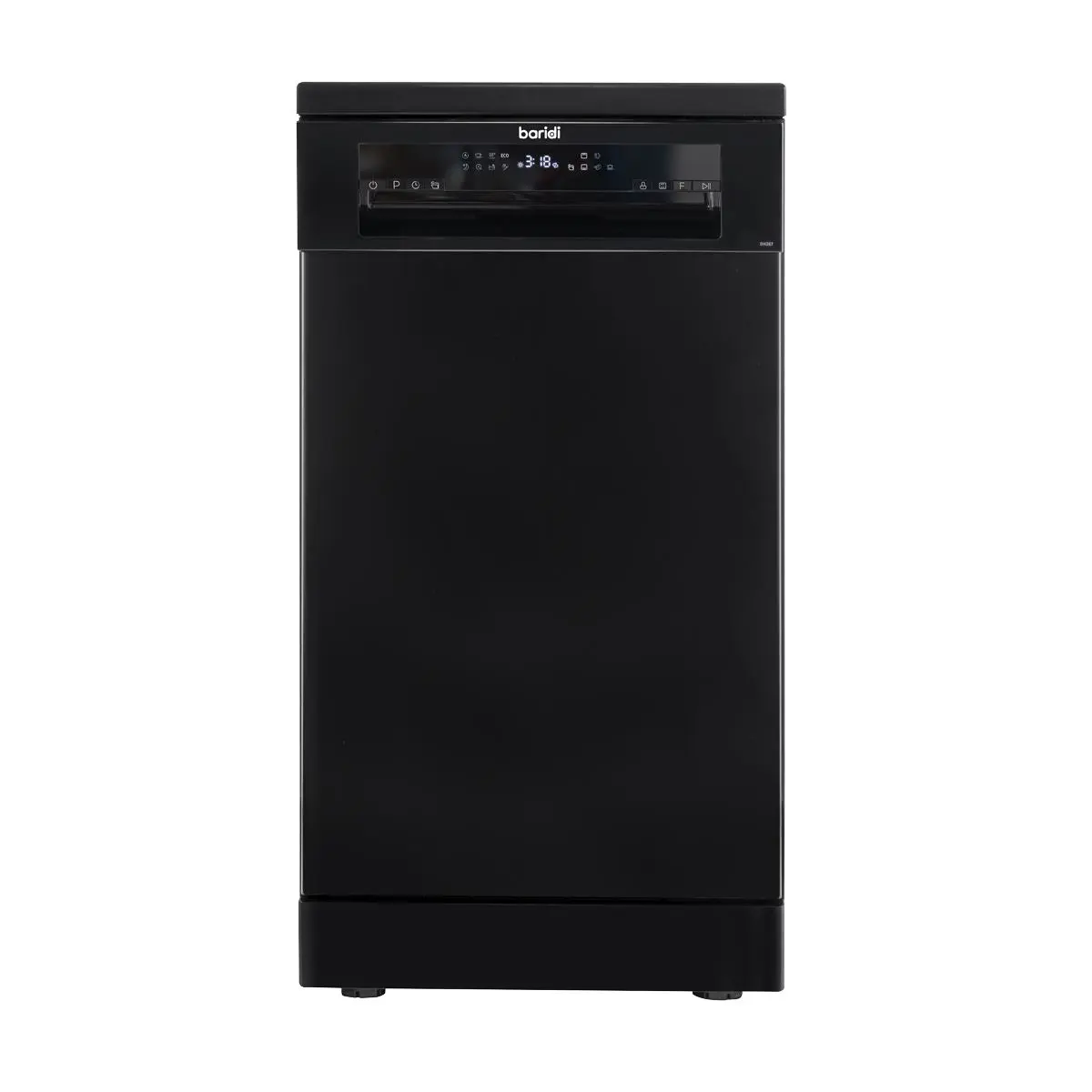 Baridi Slimline Freestanding Dishwasher 45cm Wide 10 Place Settings - Black - Image 5