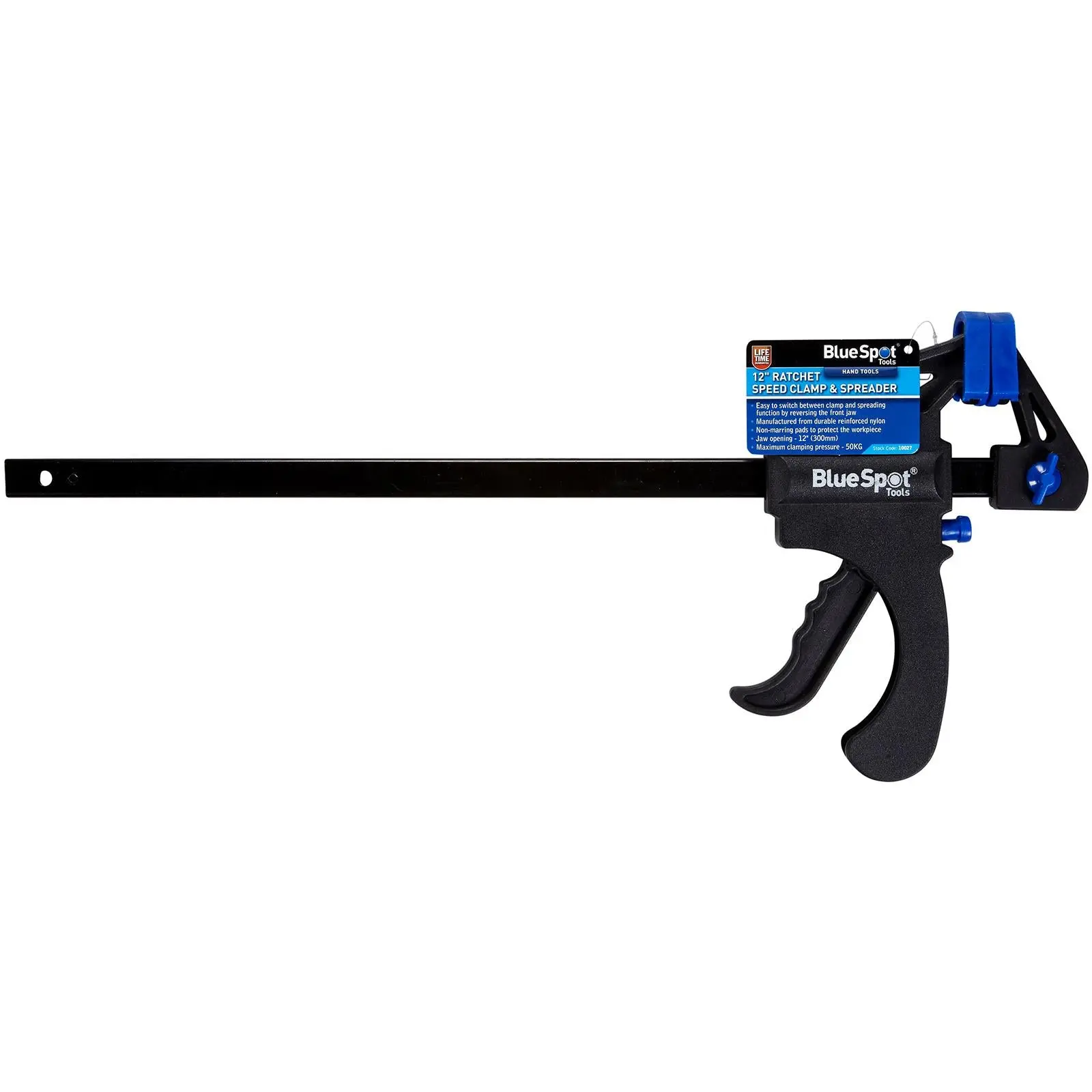 BlueSpot 12" Ratchet Speed Clamp and Spreader