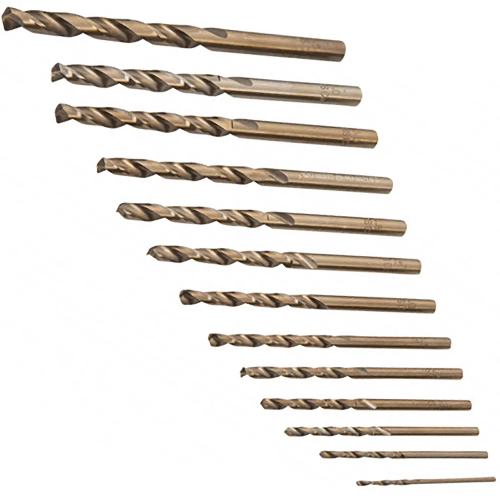 BlueSpot 13 Piece Fully Ground 5% Cobalt Drills (1.5 - 6.5mm) - Image 2