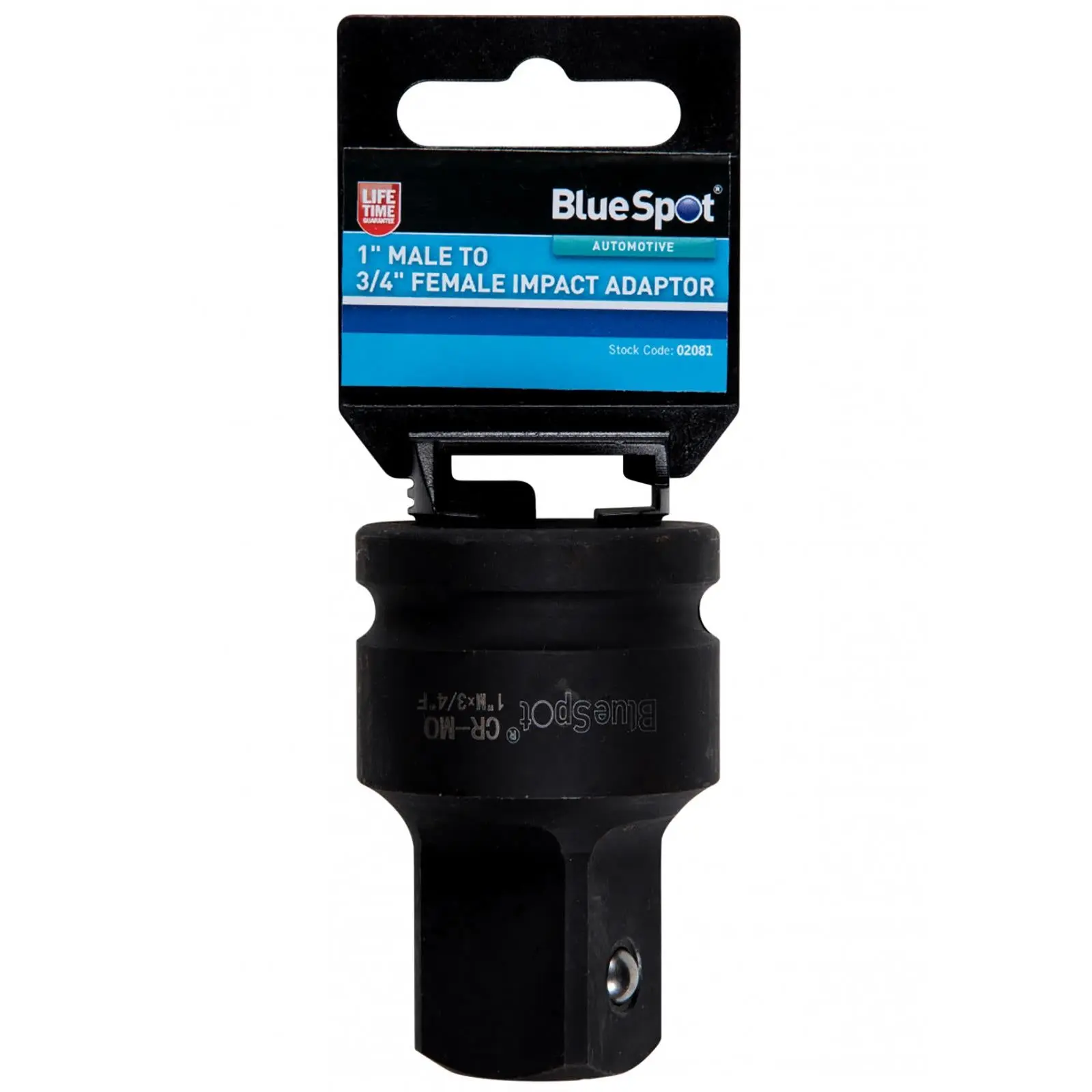 BlueSpot Impact Socket Adaptor 3/4" Female to 1" Male - Image 2