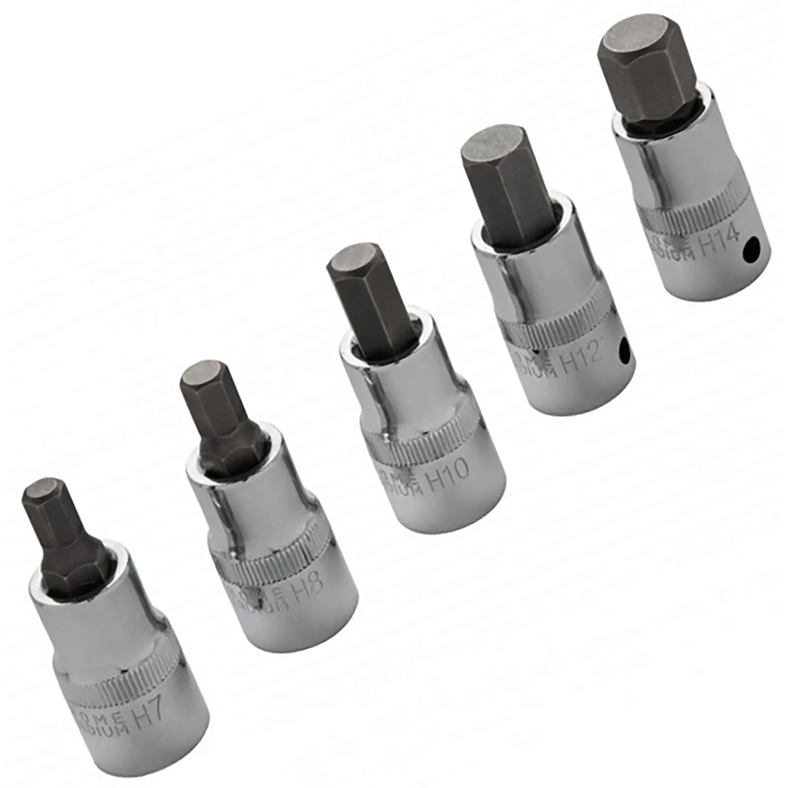 BlueSpot Hex Socket Bit Set in EVA Foam 5 Piece 1/2" Drive 7mm-14mm - Image 3