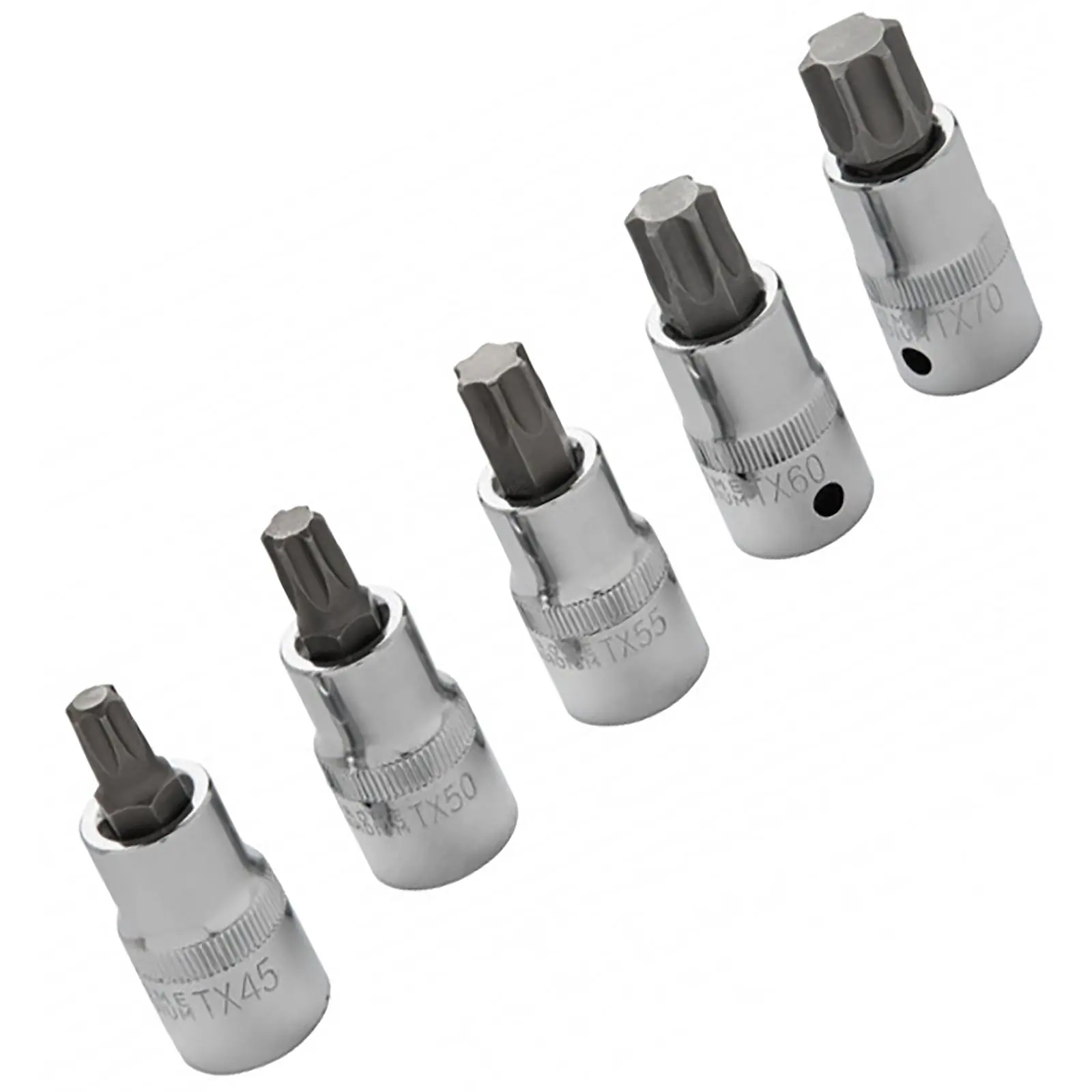 BlueSpot Torx Socket Bit Set in EVA Foam 5 Piece 1/2" Drive T45-T70 - Image 3