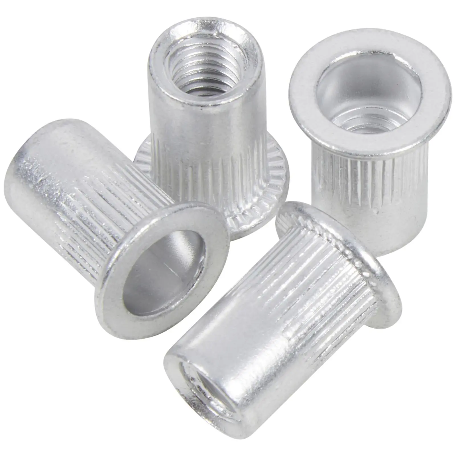 BlueSpot Aluminium Rivet Nuts M6 100 Piece Rivnuts - Image 2