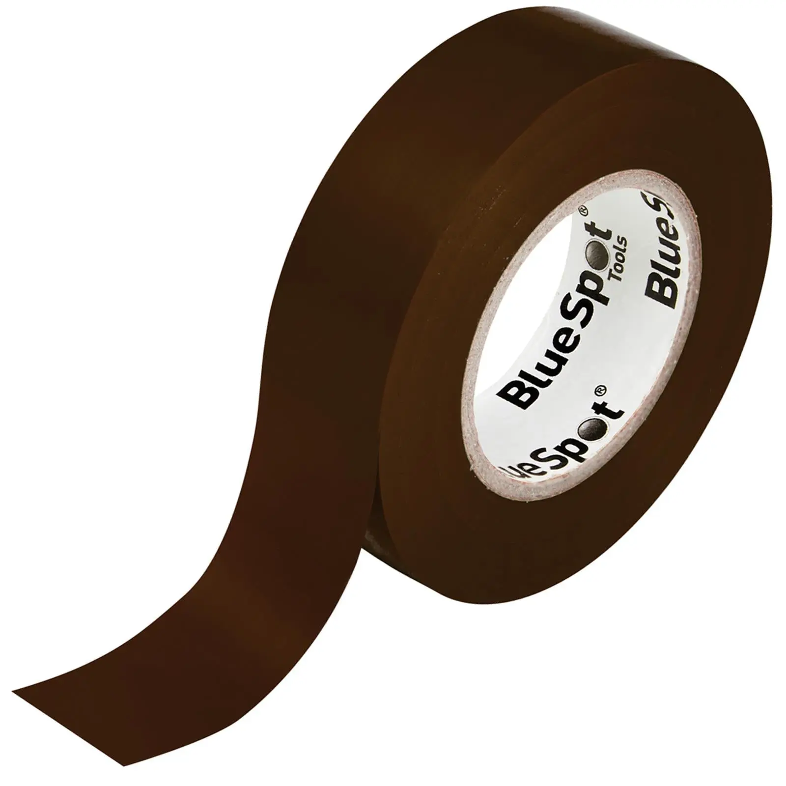 BlueSpot Electrical Insulation Tape Brown PVC 19mm x 20m - Image 3