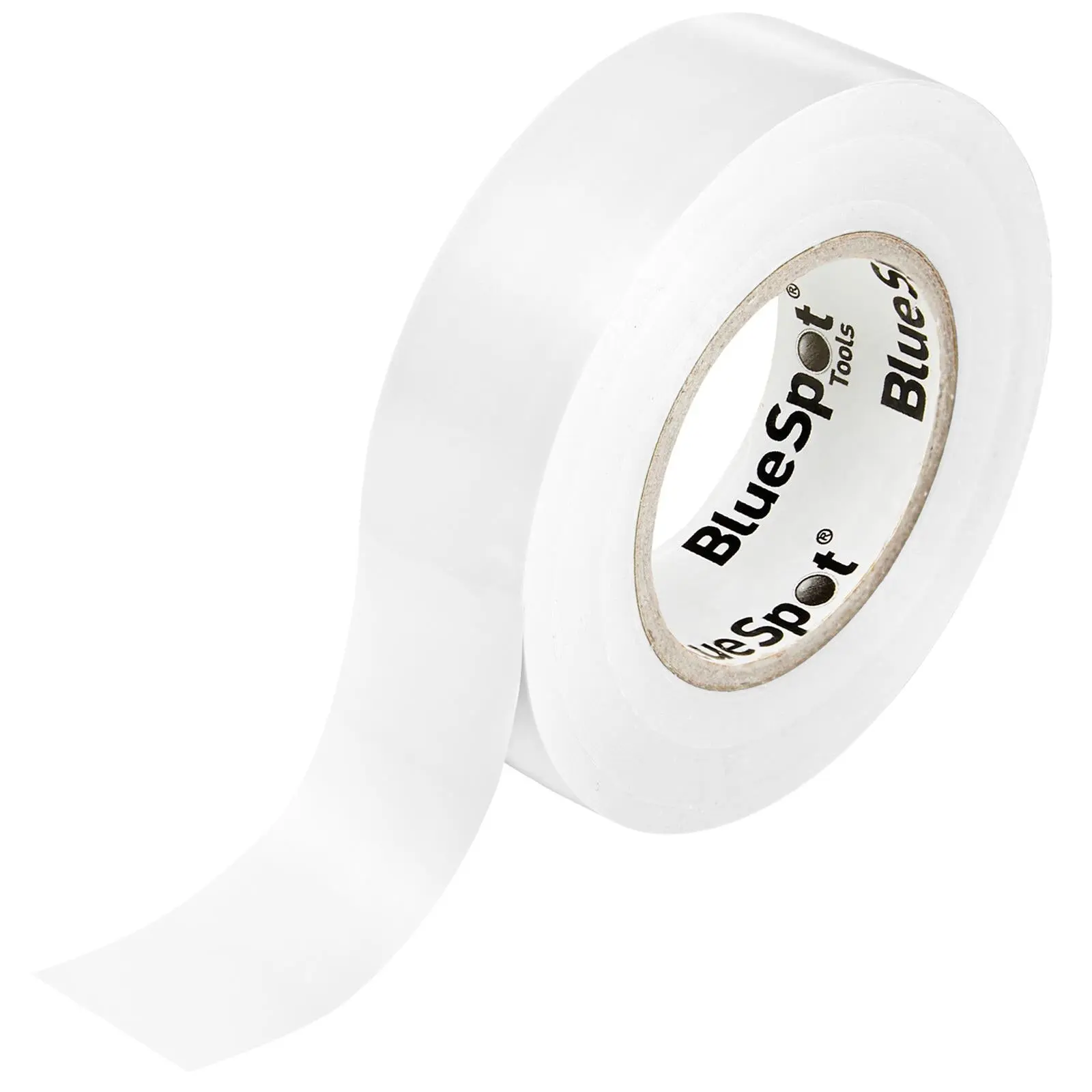 BlueSpot Electrical Insulation Tape White PVC 19mm x 20m - Image 2