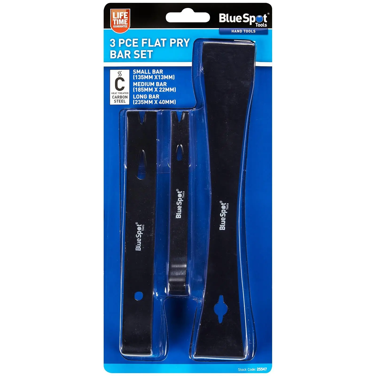 BlueSpot Flat Pry Bar Set 3 Piece - Image 2