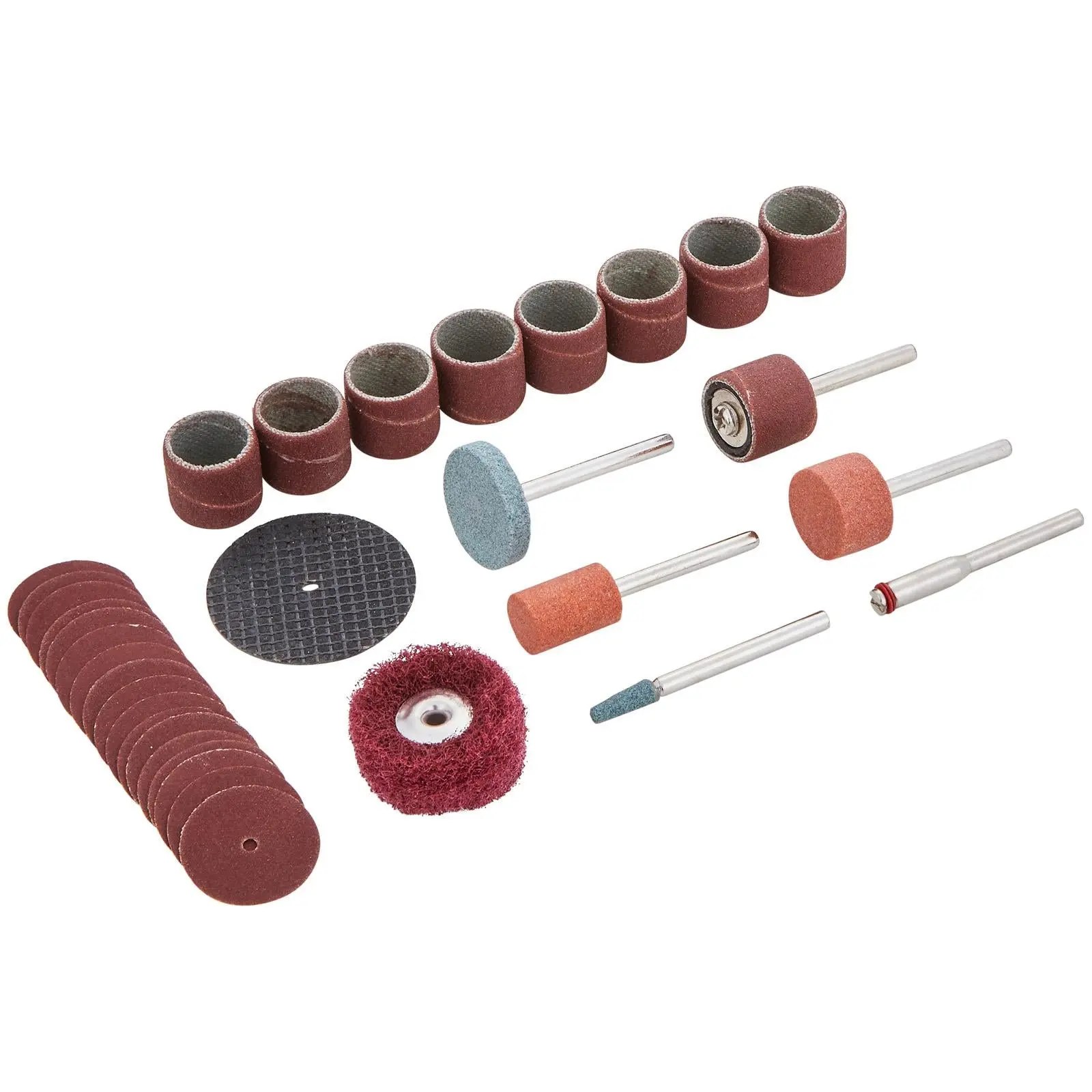 BlueSpot Grinding Sanding and Cutting Rotary Tool Accessory Set 33 Piece - Image 2