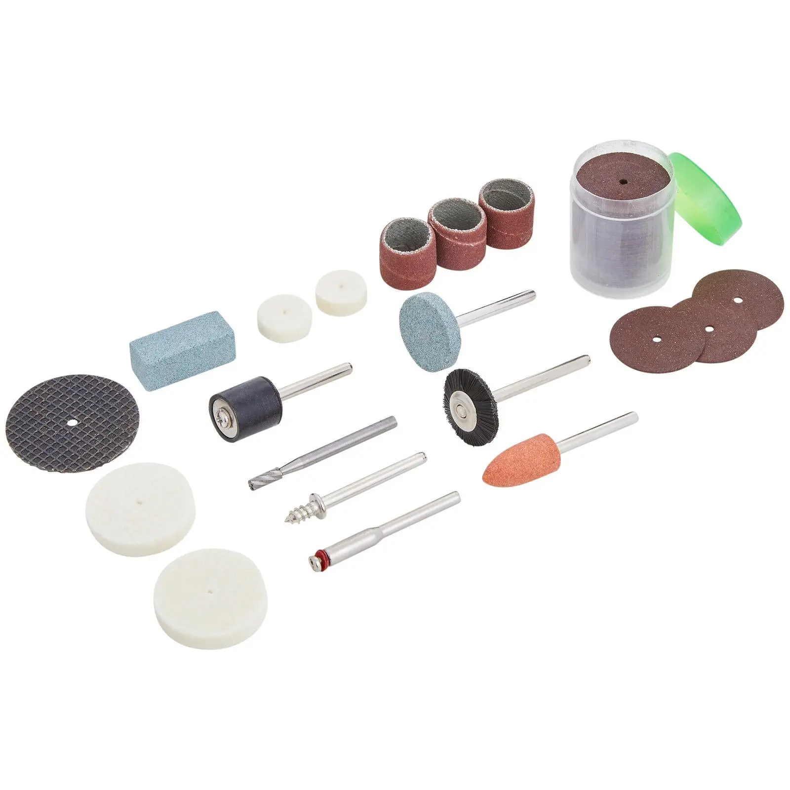 BlueSpot Grinding Sanding and Cutting Rotary Tool Accessory Set 52 Piece - Image 2