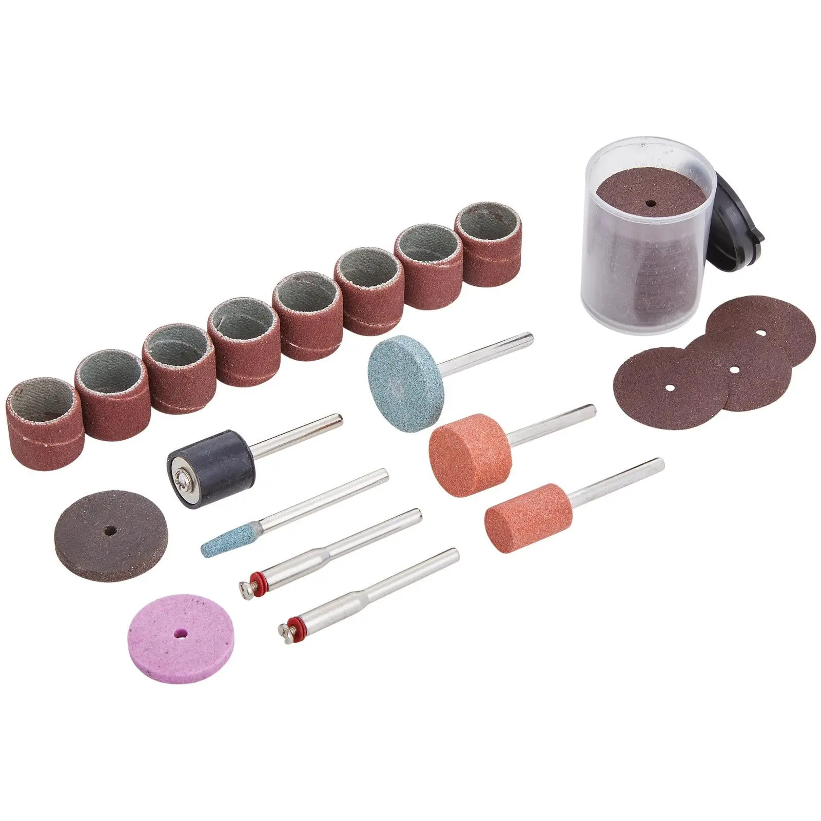 BlueSpot Grinding Sanding and Cutting Rotary Tool Accessory Set 53 Piece - Image 2