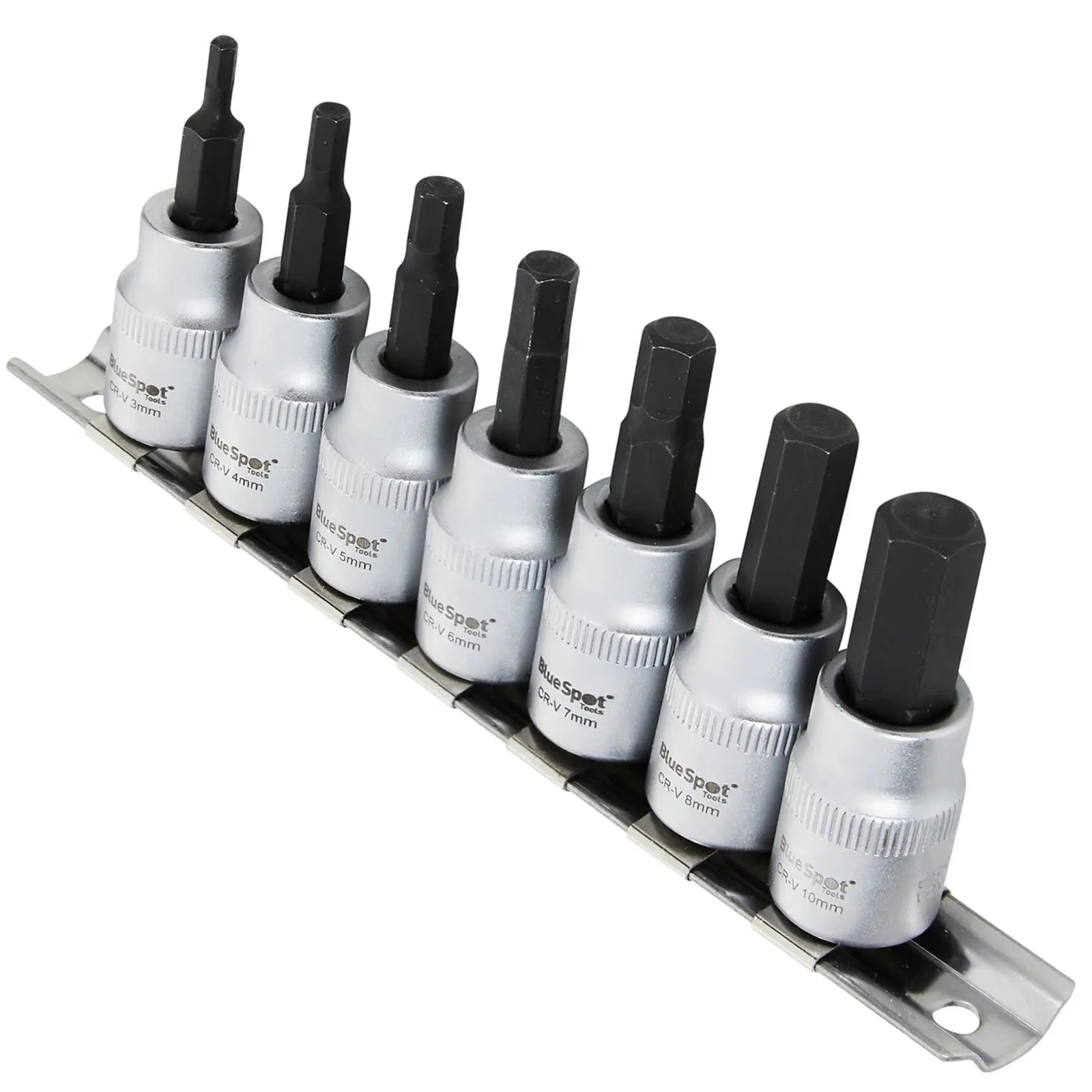 BlueSpot Hex Socket Bit Set 3/8" 7 Piece - Image 2