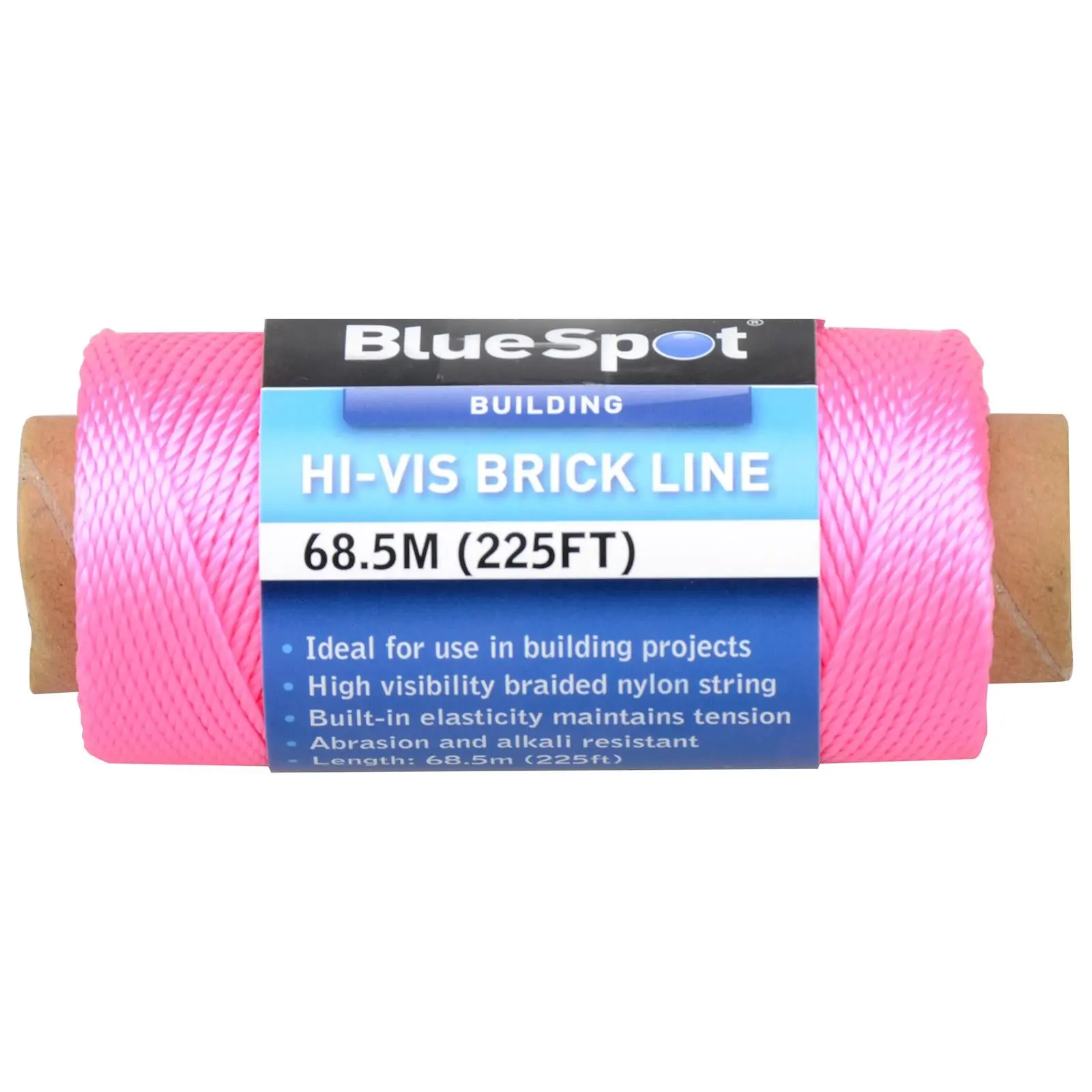 BlueSpot Hi-Vis Builders Brick Line Pink 68.5m 225ft - Image 2
