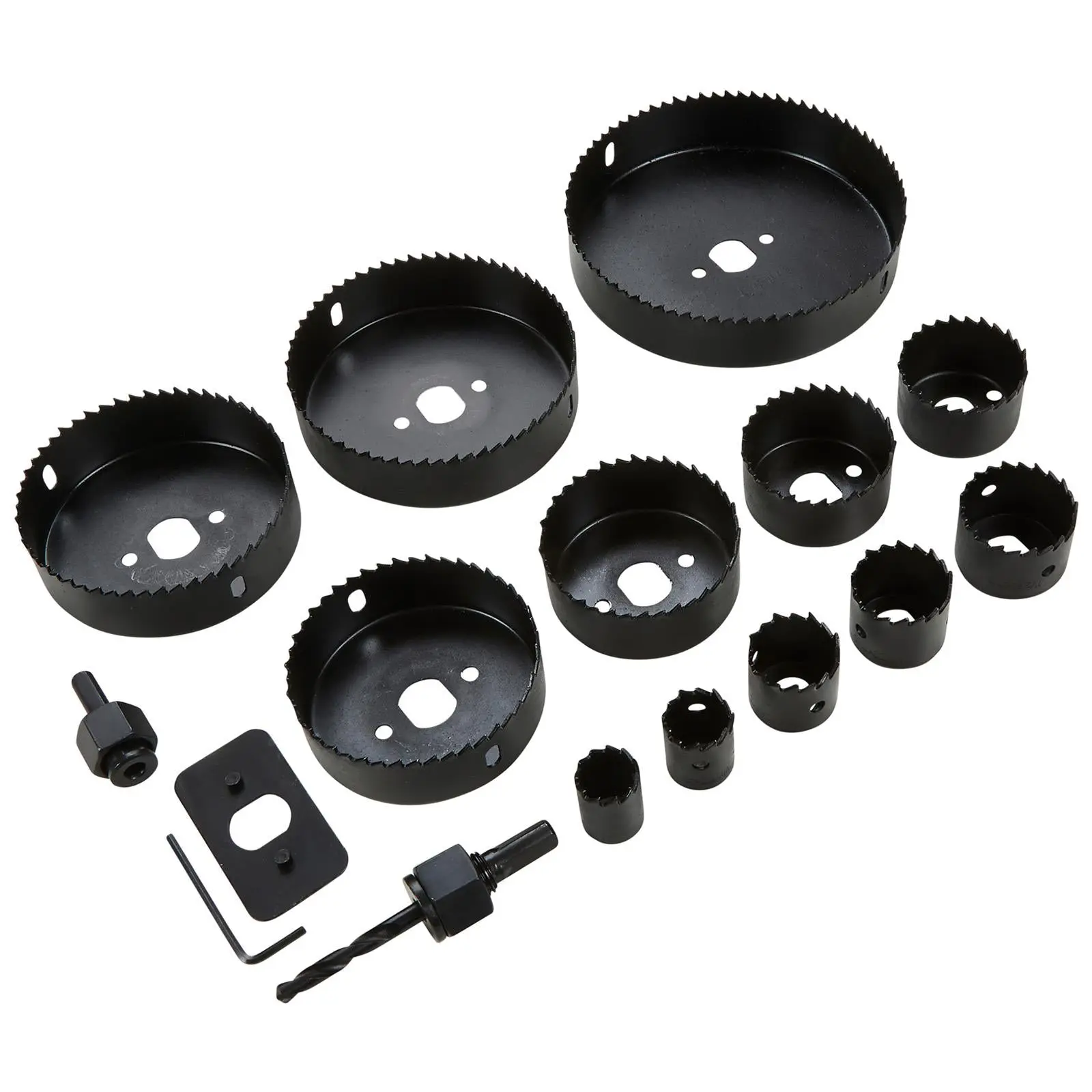 BlueSpot Holesaw Set in Carry Case 16 Piece 19-127mm