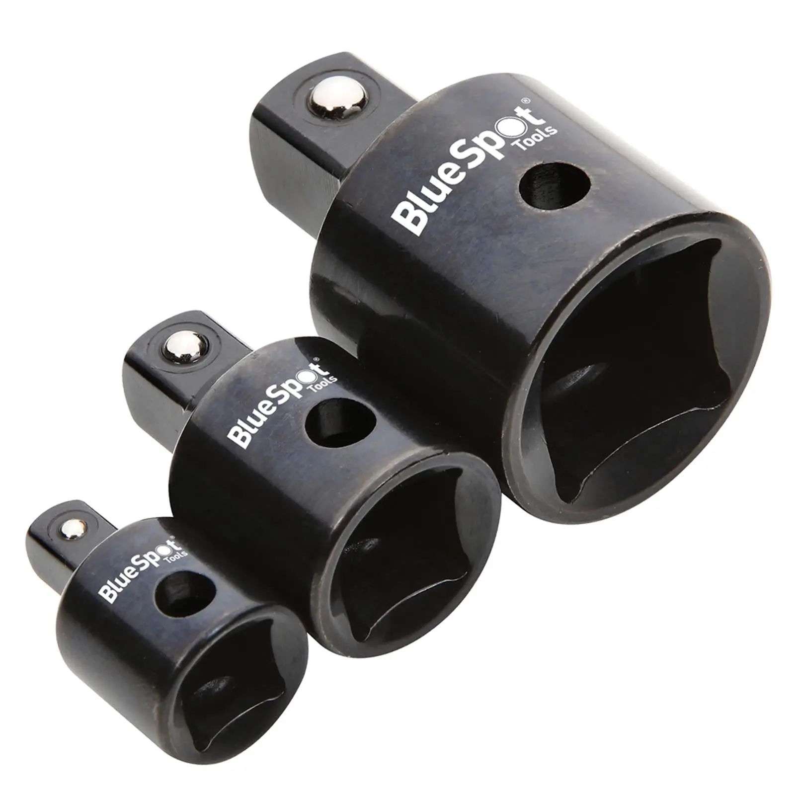 BlueSpot Impact Adaptor Set 1/4" - 3/8" - 1/2" - 3/4" 3 Piece