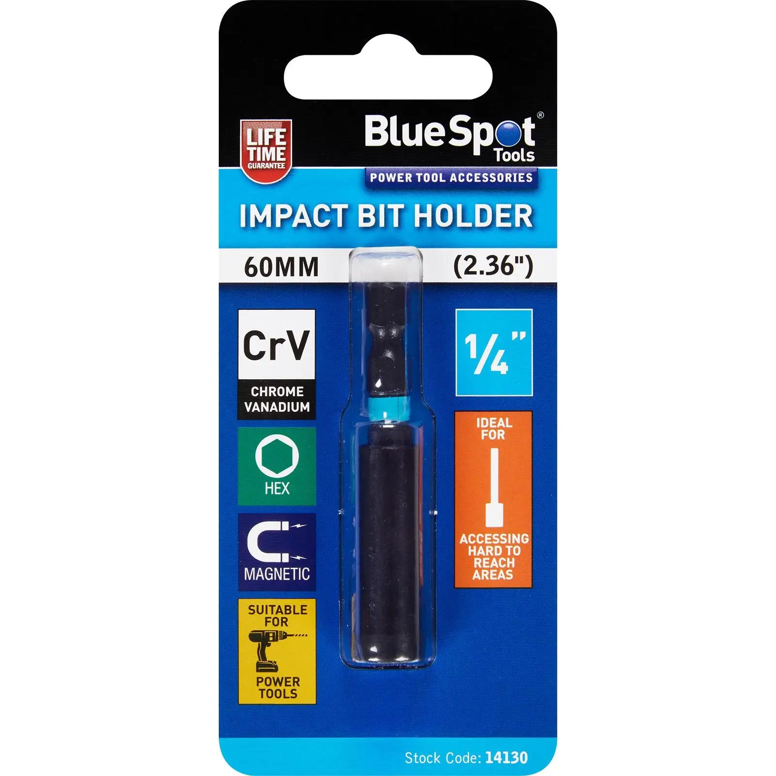 BlueSpot Impact Bit Holder 60mm - Image 2