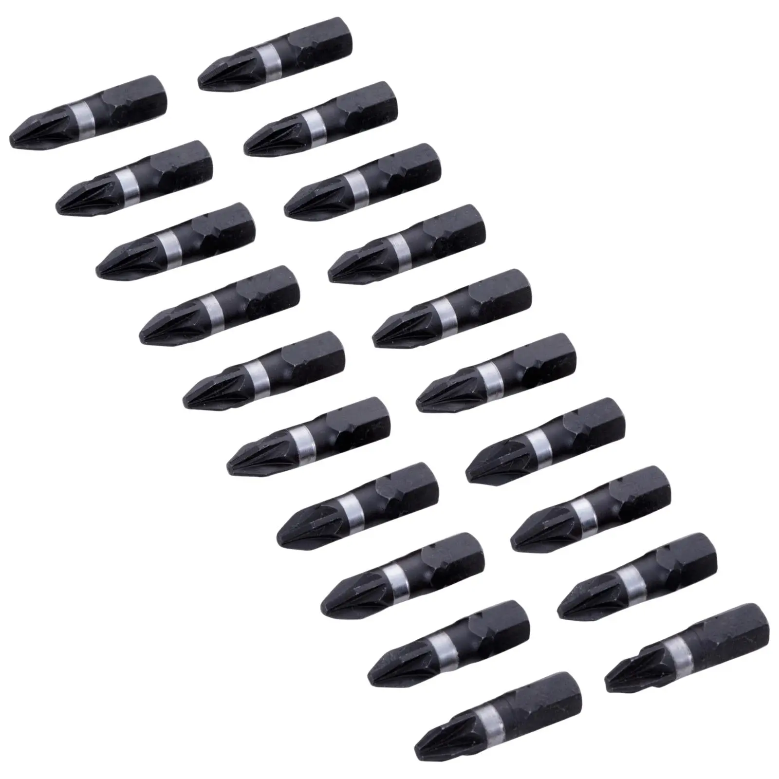 BlueSpot Impact Screwdriver Bits PZ2 20 Piece in Plastic Box - Image 3