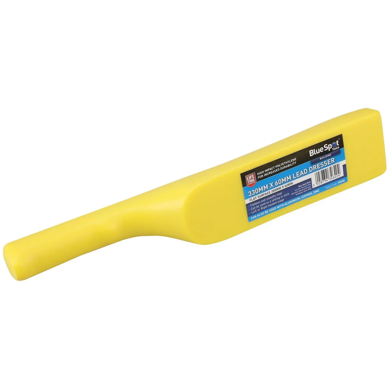 BlueSpot Lead Dresser 60mm Roofing Tool
