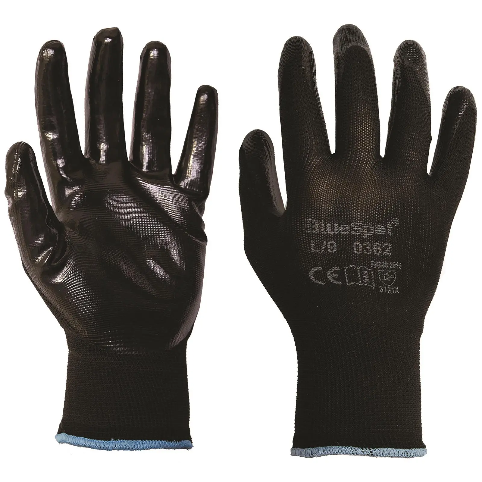 BlueSpot Nitrile Grip Gloves 1 Pair - Image 5