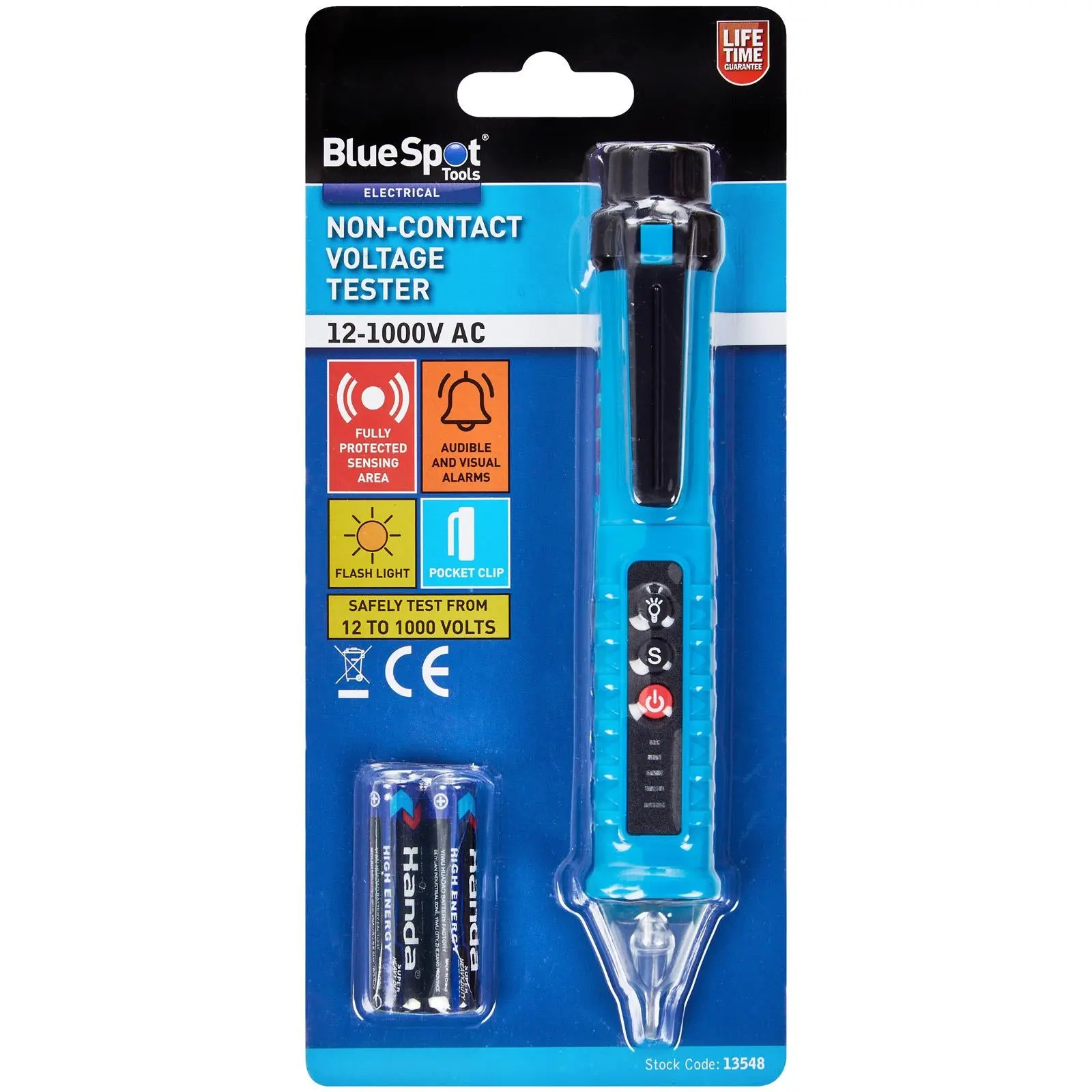 BlueSpot Non Contact Voltage Tester 12-1000V AC - Image 2