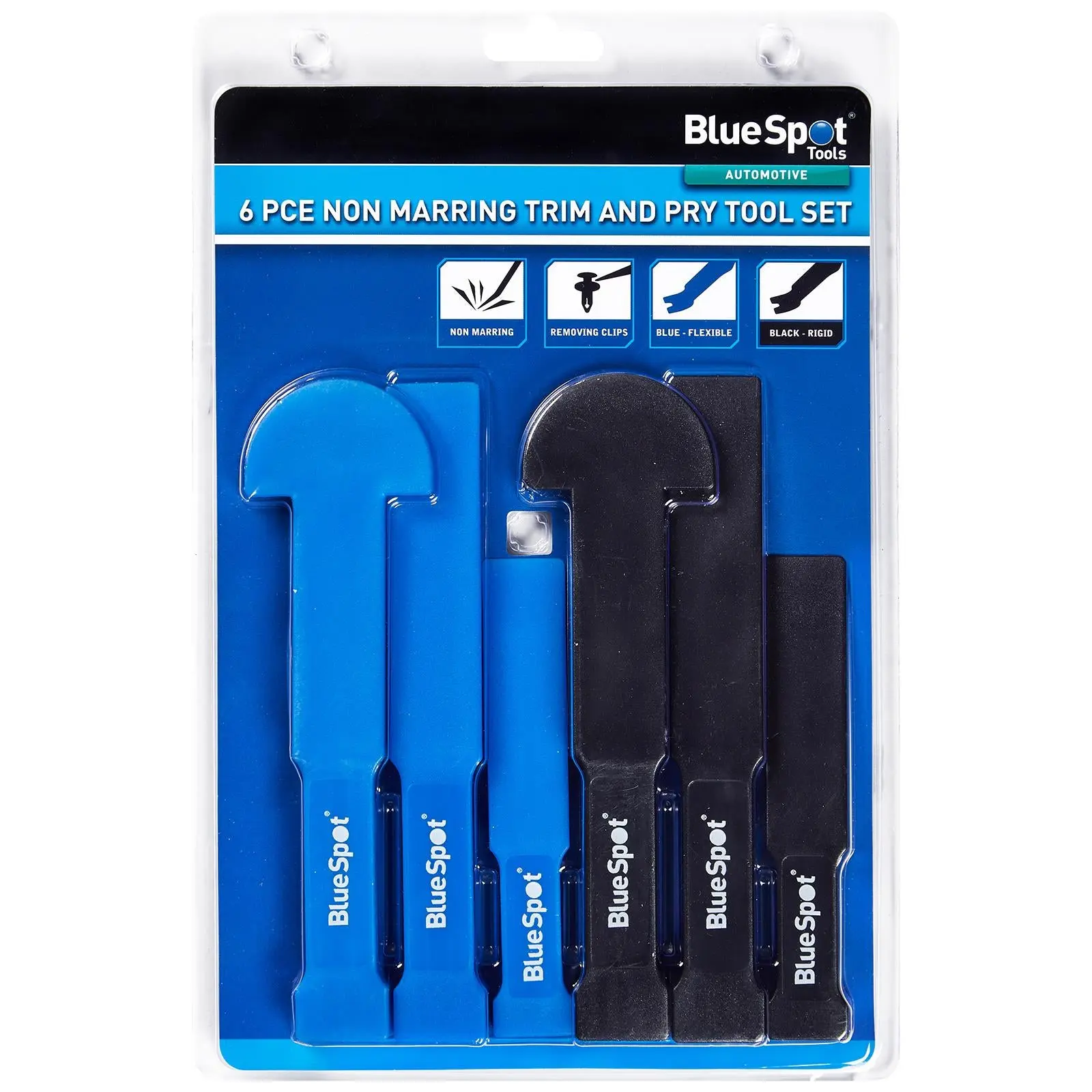 BlueSpot Non Marking Marring Trim And Pry Tool Set 6 Piece - Image 3