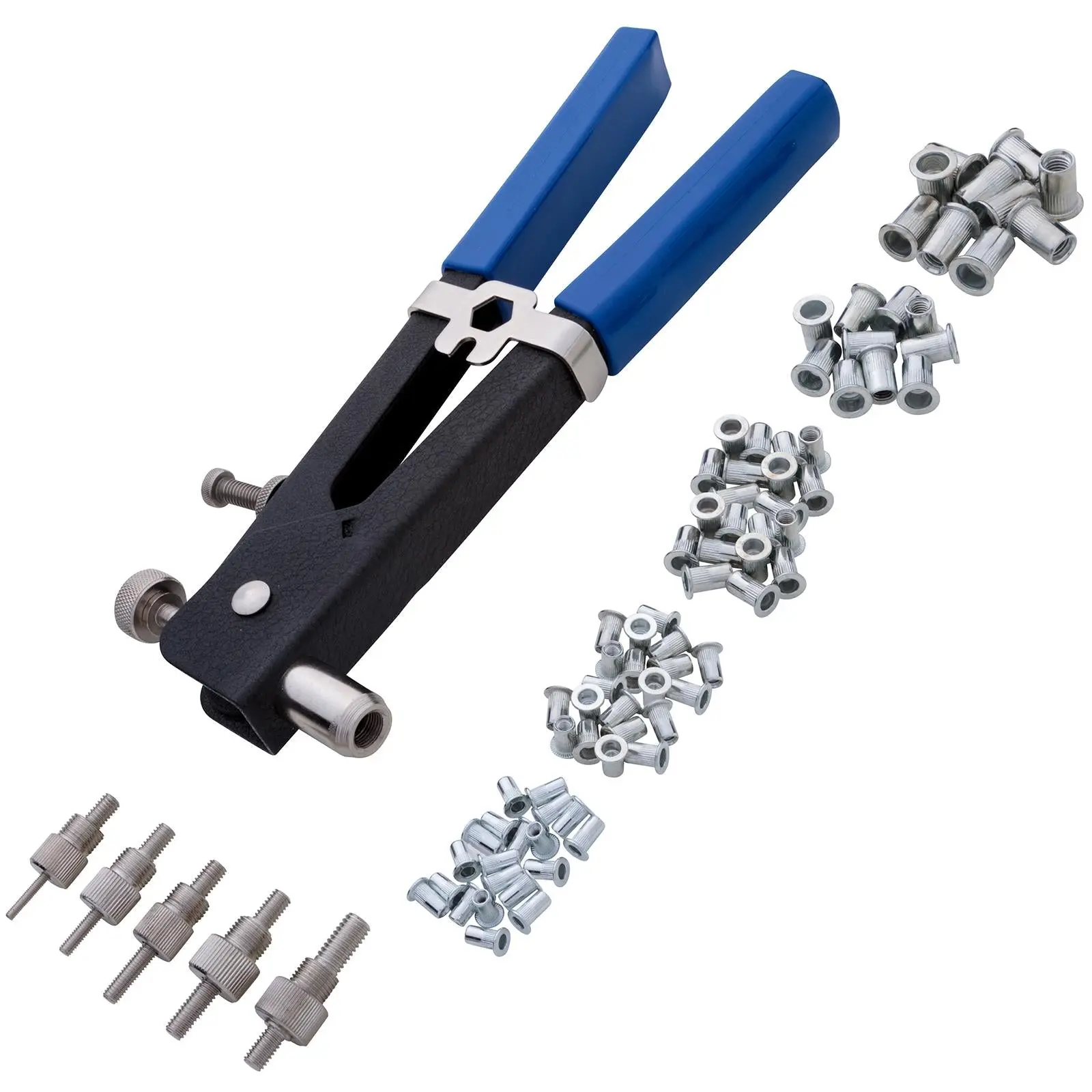 BlueSpot Nut Riveter Kit 86 Piece M3-M8 in Storage Case - Image 2