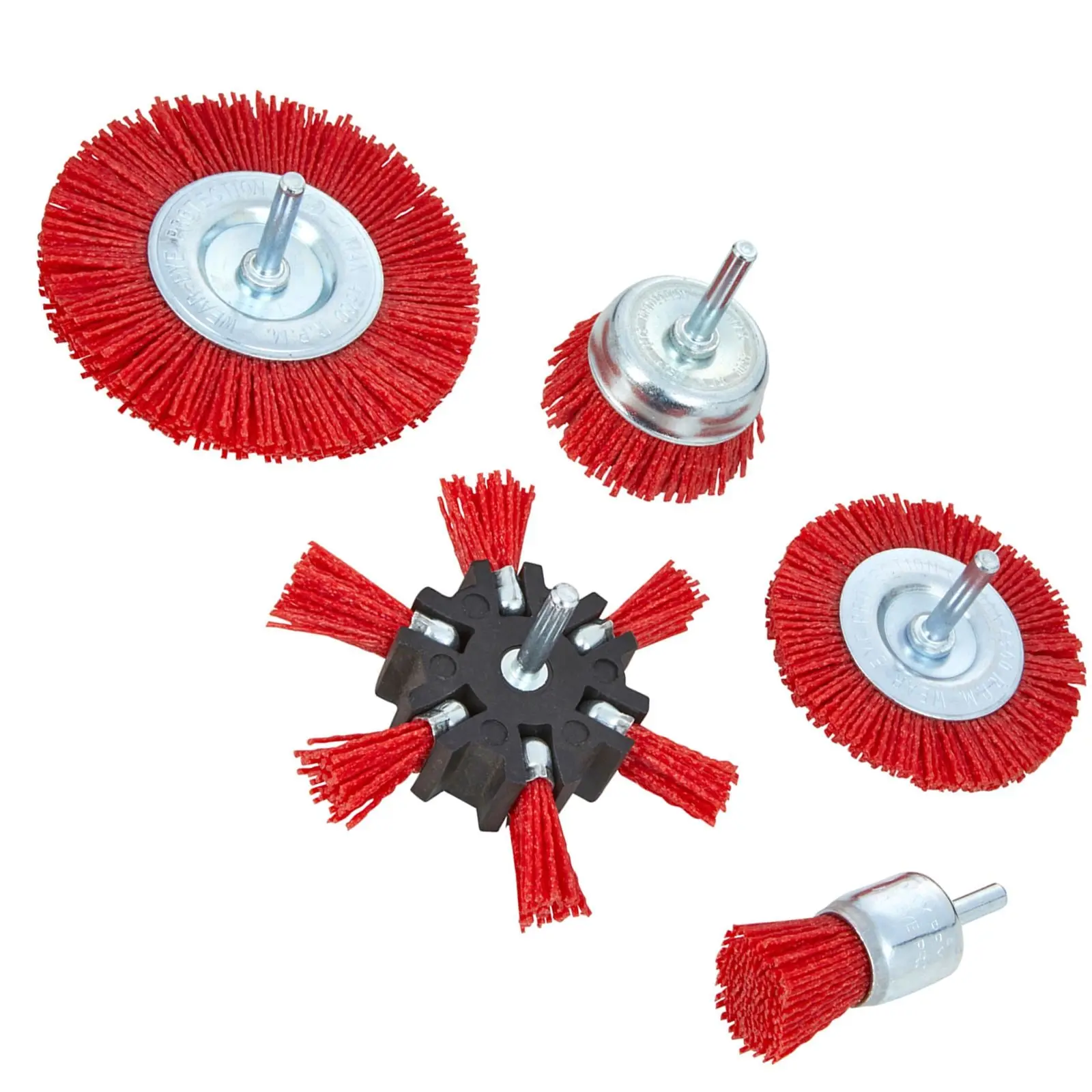 BlueSpot Nylon Abrasive Brush Set 5 Piece - Image 3