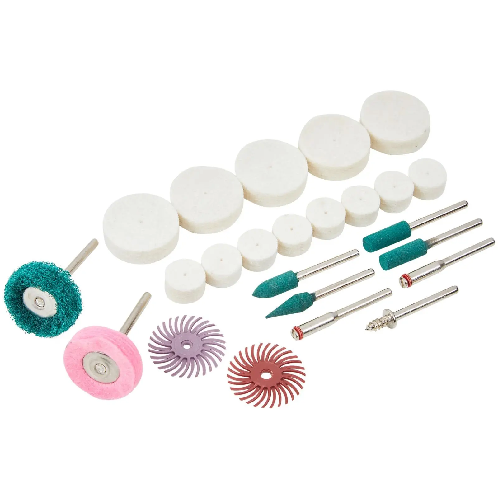 BlueSpot Polishing and Grinding Rotary Tool Accessory Set 24 Piece - Image 2