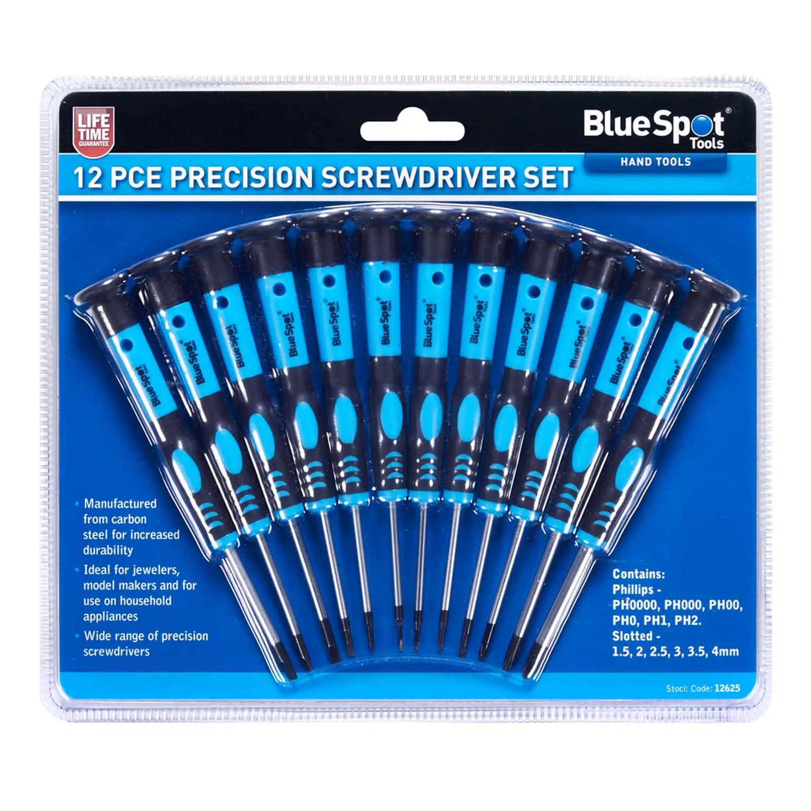 BlueSpot Precision Screwdriver Set 12 Piece - Image 3