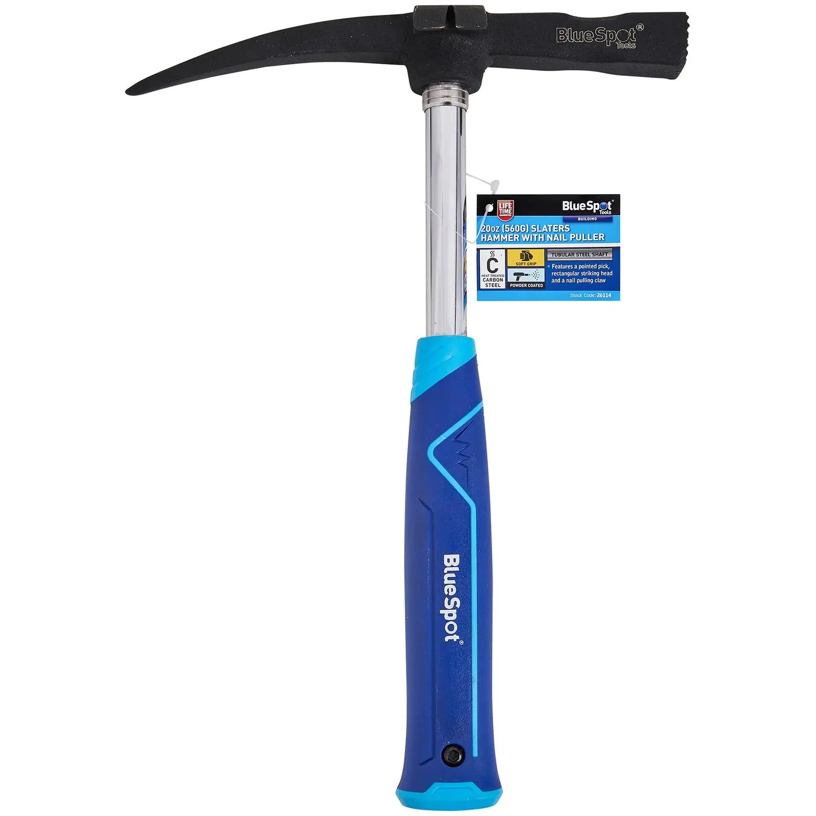 BlueSpot Slaters Hammer with Nail Puller 20oz