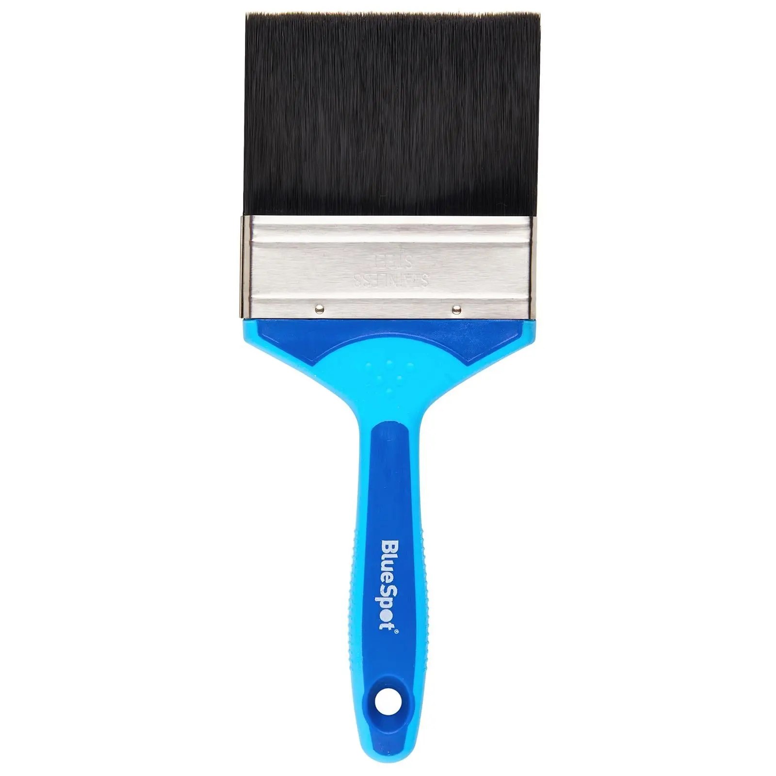 BlueSpot Synthetic Paint Brush with Soft Grip Handle 100mm (4") - Image 3
