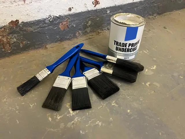 BlueSpot Synthetic Workshop Brush Set 10 Piece 1/2" 1" 1 1/2" 2 - Image 3
