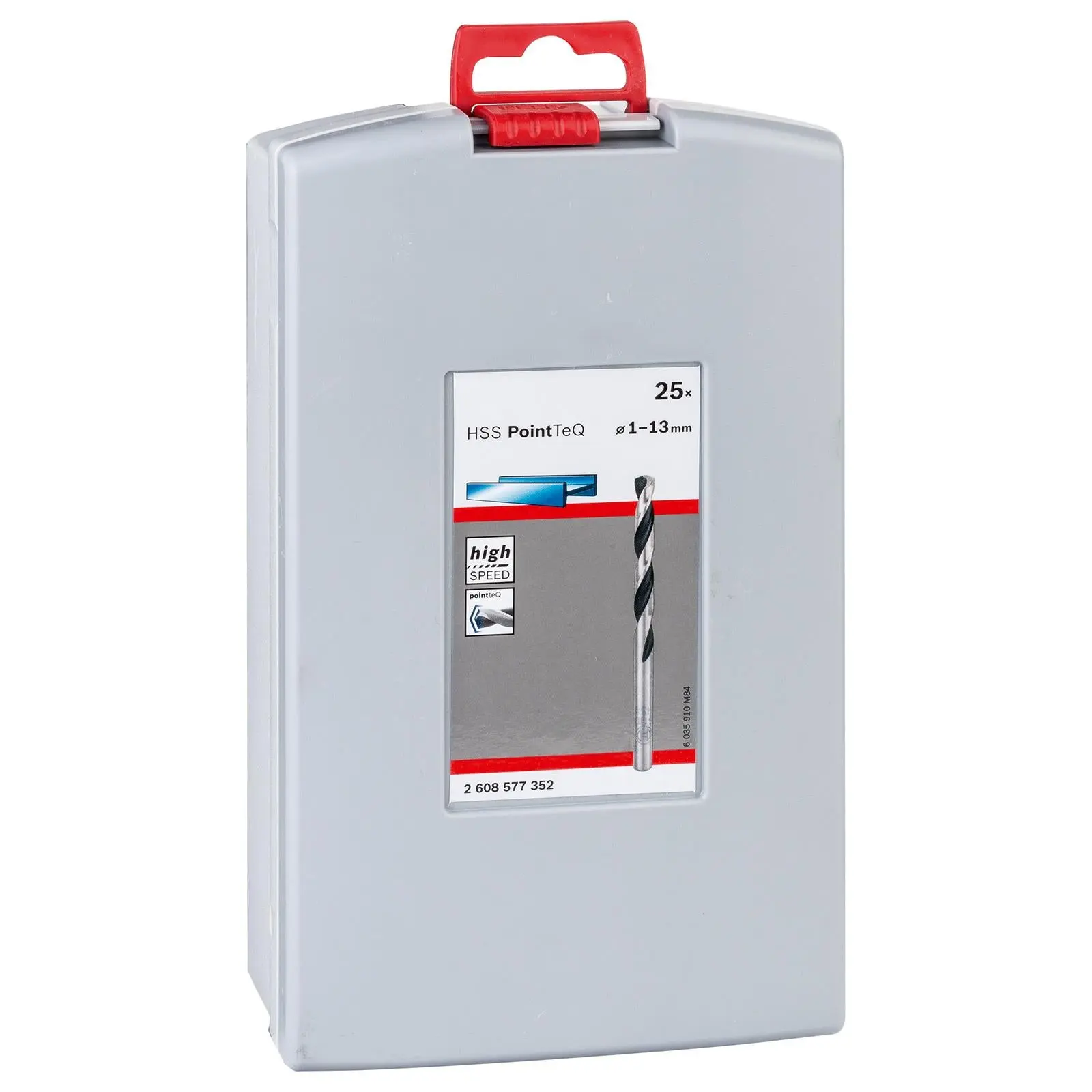 Bosch Professional HSS Drill Bit Set 1-13mm Metal Twist Drills PointTeQ 25 Pieces - Image 3