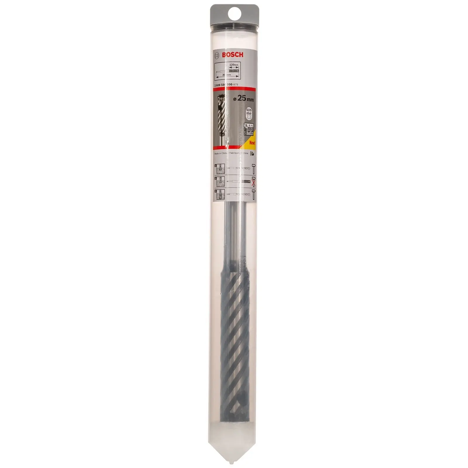 Bosch Rebar Cutter Drill Bit 4 Cutter SDS Plus 9 Reinforced Concrete 300mm 16-32mm (WL:120mm) - Image 21