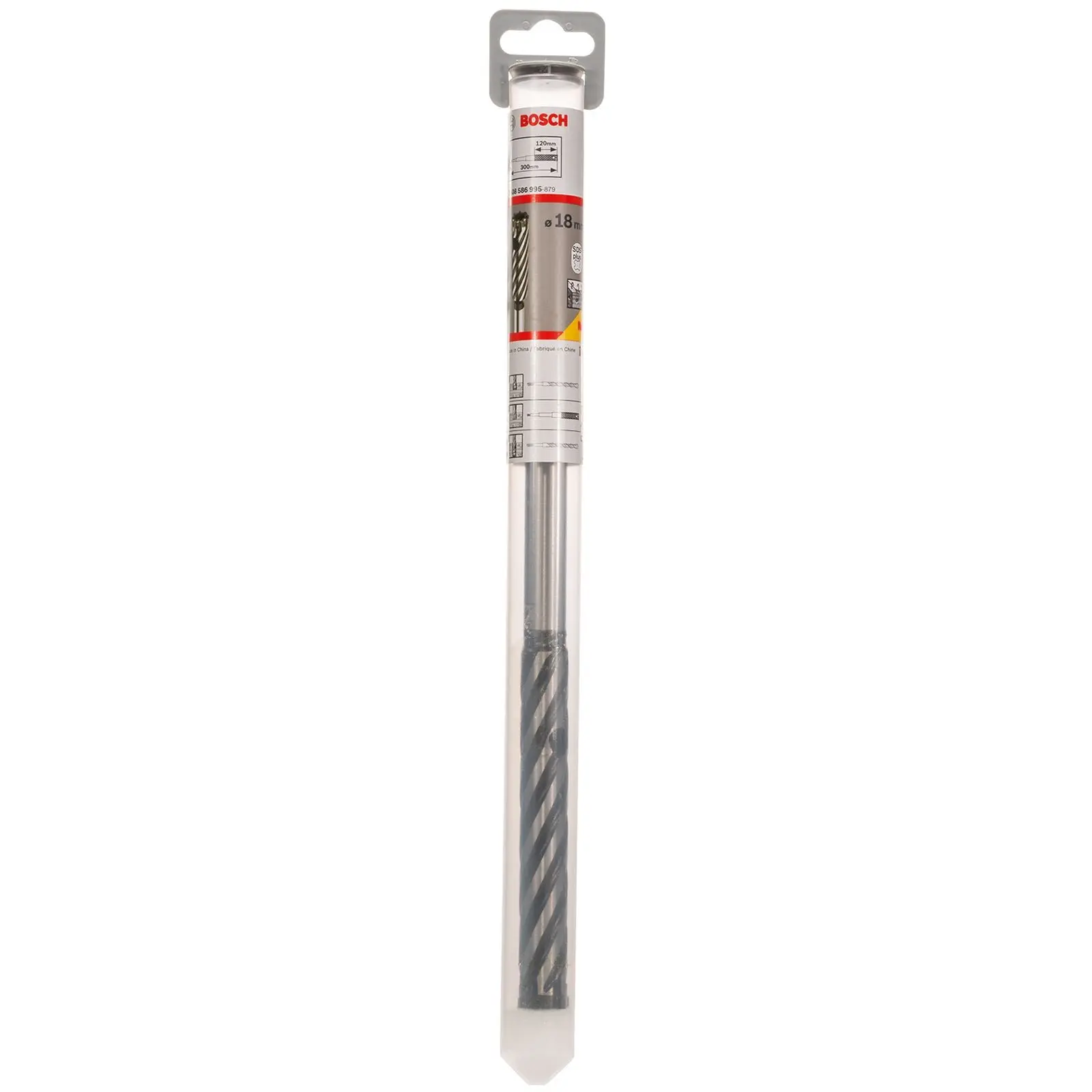 Bosch Rebar Cutter Drill Bit 4 Cutter SDS Plus 9 Reinforced Concrete 300mm 16-32mm (WL:120mm) - Image 3