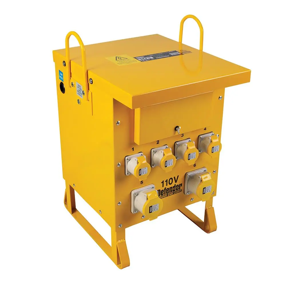 Defender 10kVA Single Phase Transformer 16A / 32A 110V ZE210022 - Image 2