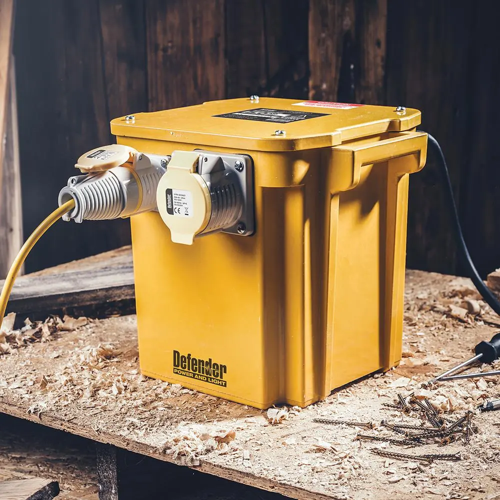 Defender 5kVA Portable Transformer 16A / 32A 110V E205042 - Image 2