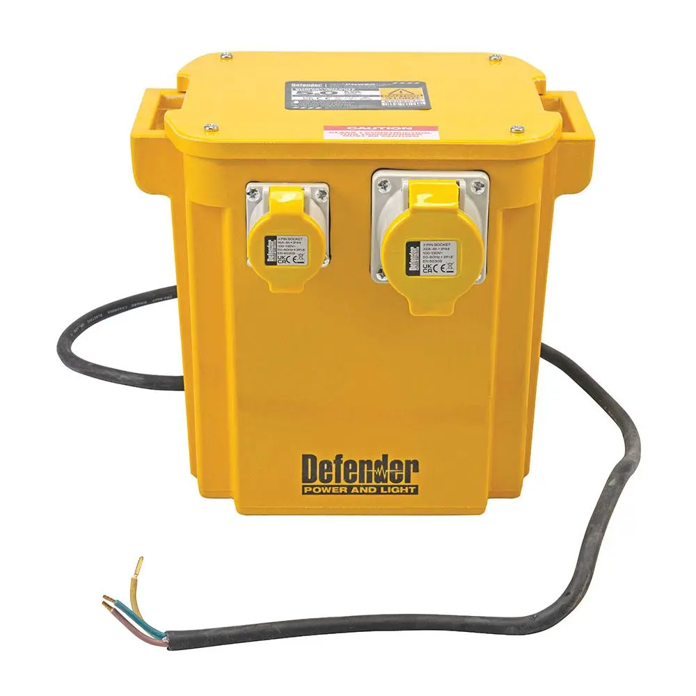 Defender 5kVA Portable Transformer 16A / 32A 110V E205042 - Image 3