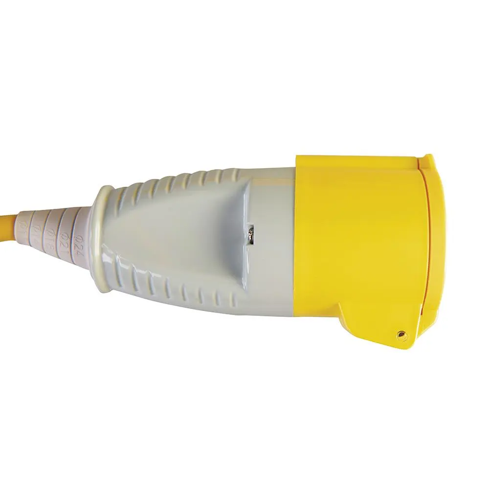 Defender Extension Lead Yellow 4mm2 32A 14m 110V E85240 - Image 4
