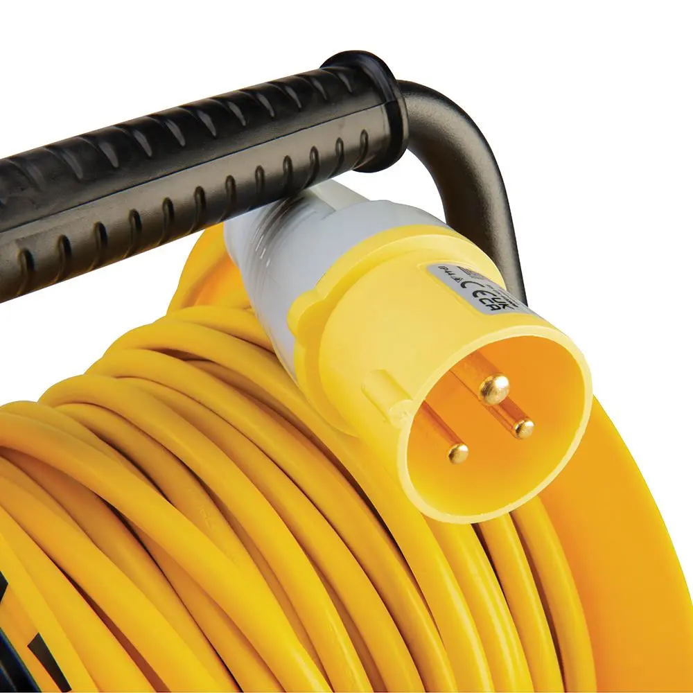 Defender Industrial Cable Reel 25m 110V 16A E86450 - Image 4