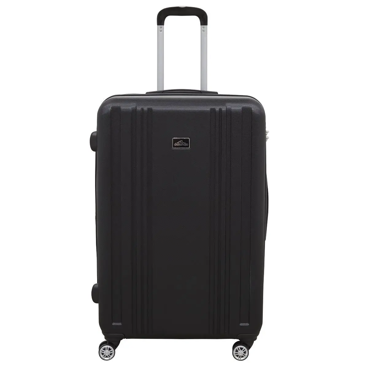 Dellonda 3-Piece Lightweight Luggage Suitcase Trolley Set ABS TSA Lock Black - Image 9