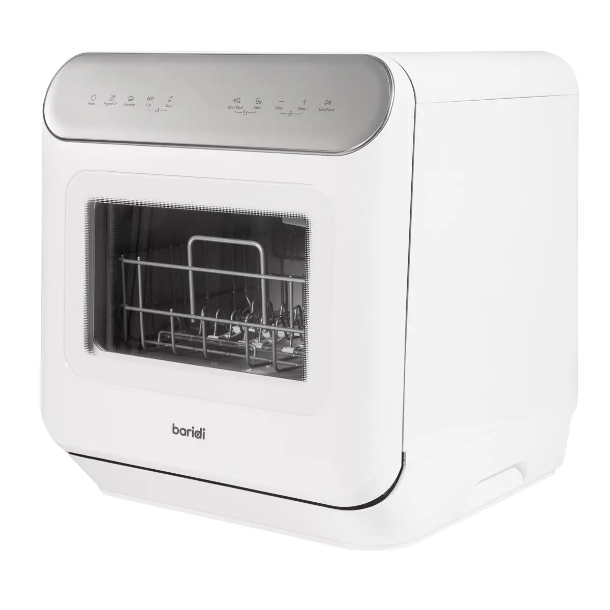Dellonda 3 Place Settings Mini Portable Tabletop Dishwasher with 7 Wash Functions - Image 5