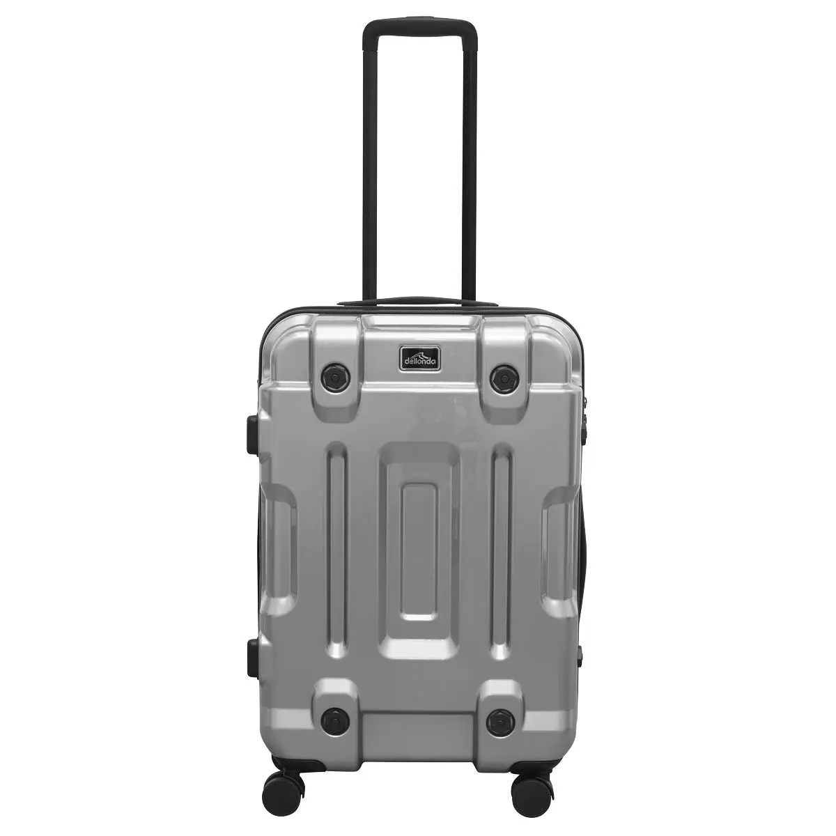 Dellonda 3pc Lightweight ABS Luggage Set - 20", 24", 28" - Silver - DL9 - Image 17