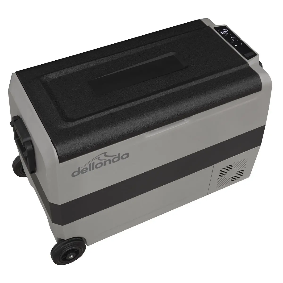 Dellonda 50L Portable Car Fridge, Freezer, 12/24/230V Dual Zone Compressor - Image 3