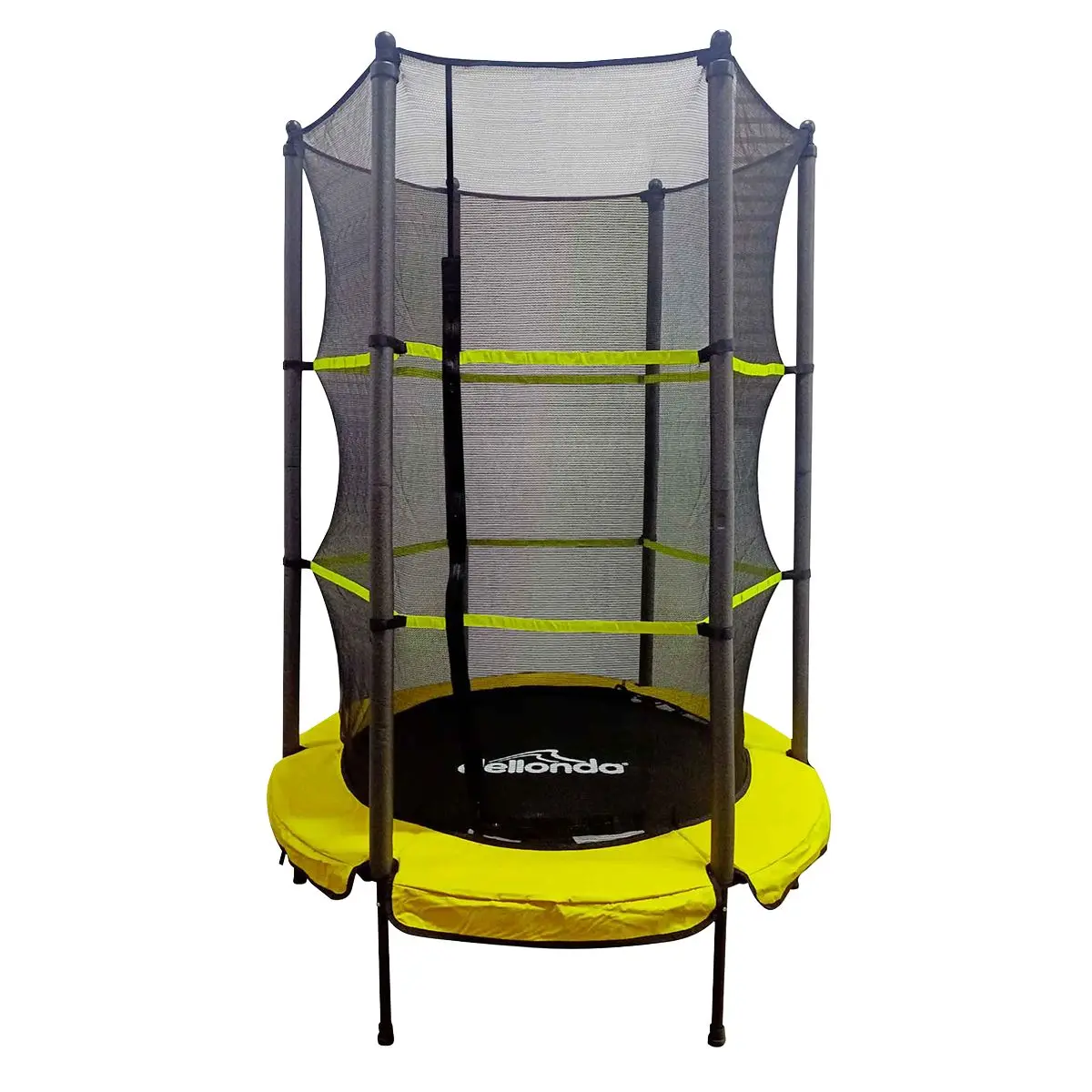 Dellonda 55" Mini Trampoline with Safety Enclosure Net