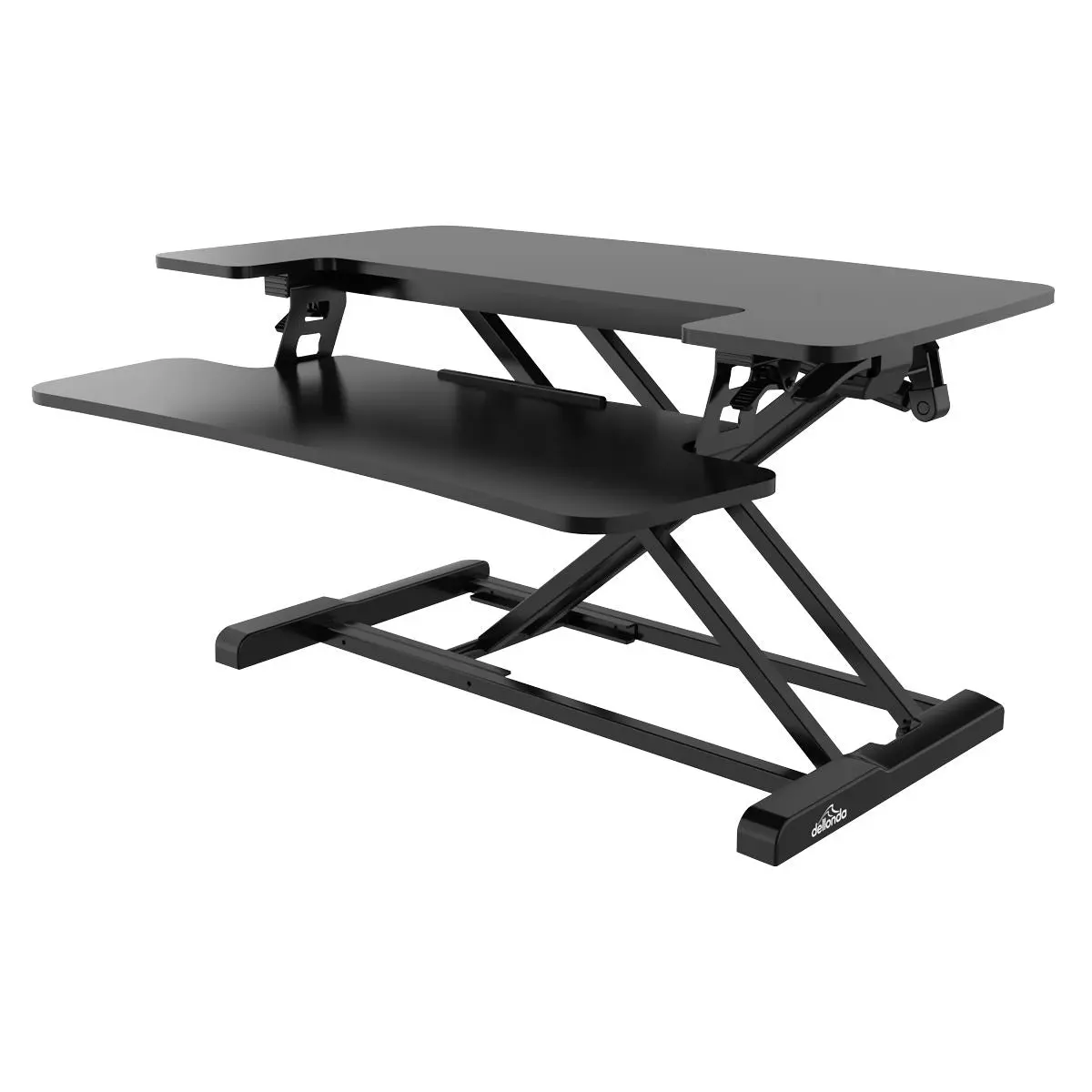 Dellonda 71cm Height Adjustable Standing Desk Converter, 50cm Max Height, 15kg Capacity - DH14 - Image 5