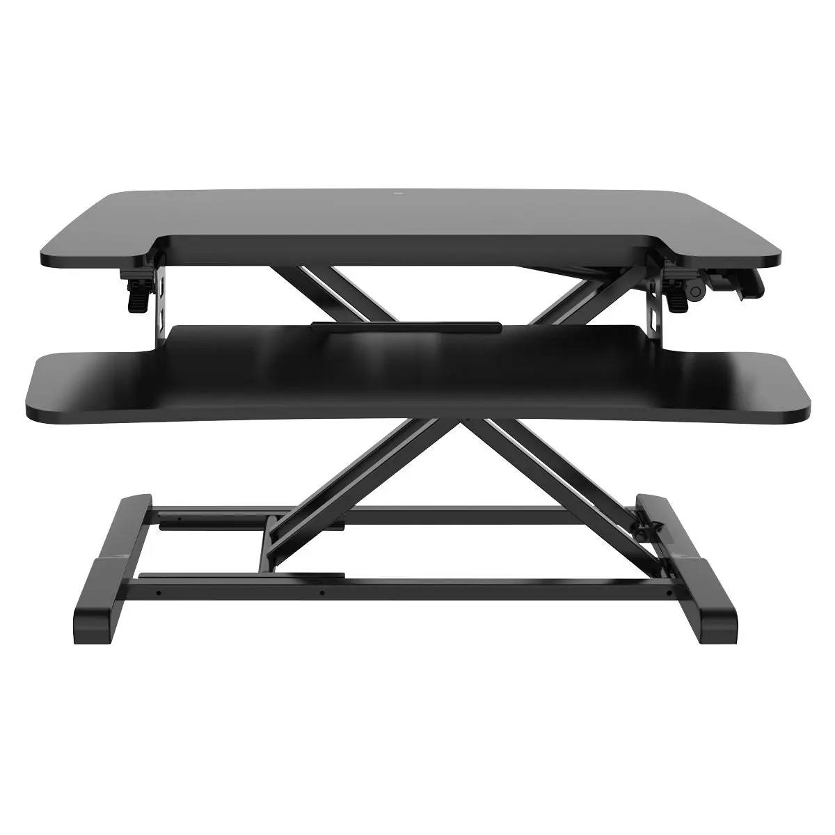 Dellonda 71cm Height Adjustable Standing Desk Converter, 50cm Max Height, 15kg Capacity - DH14 - Image 7