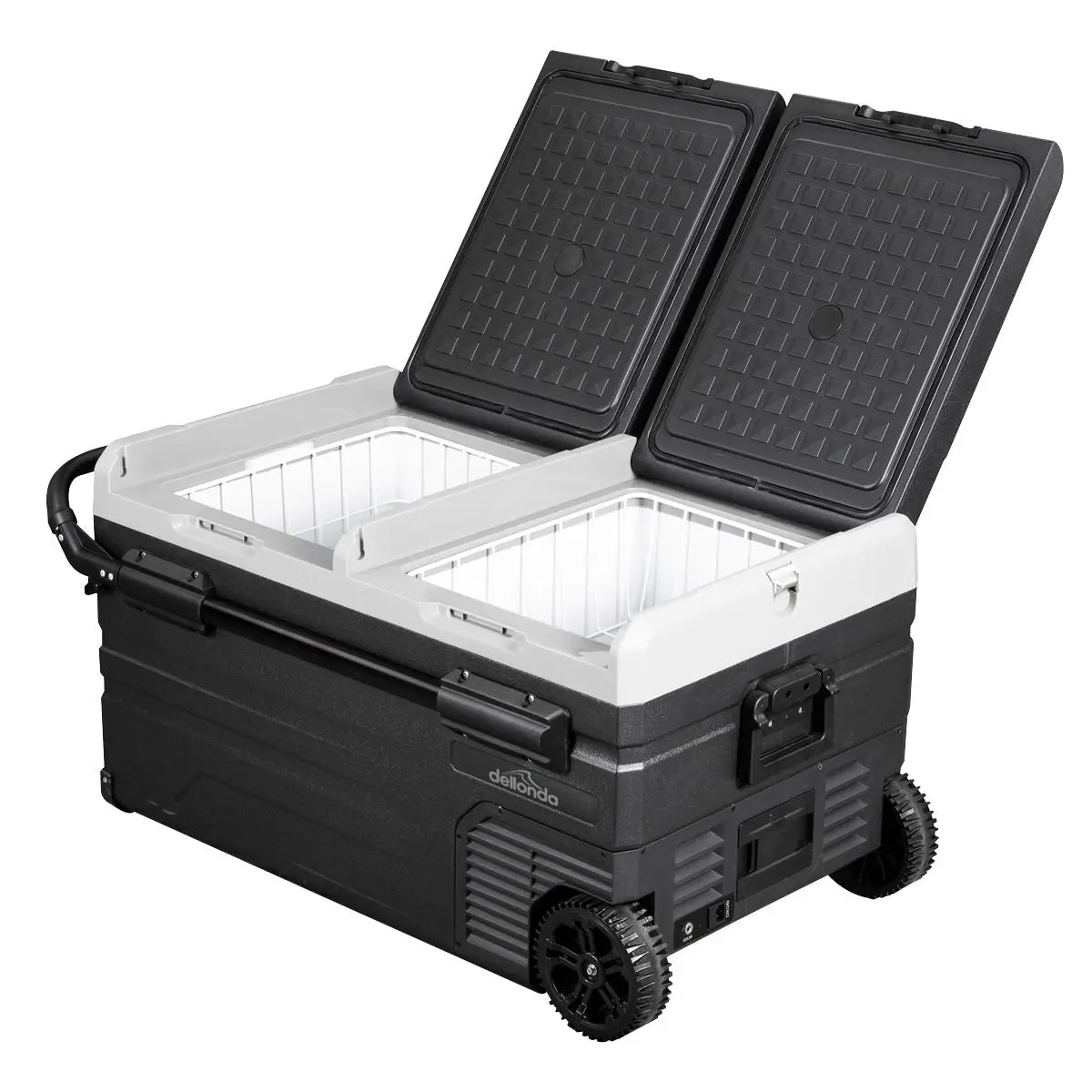 Dellonda 75L Portable Dual Zone Compressor Car Camping Fridge/Freezer 12/24V - Image 6