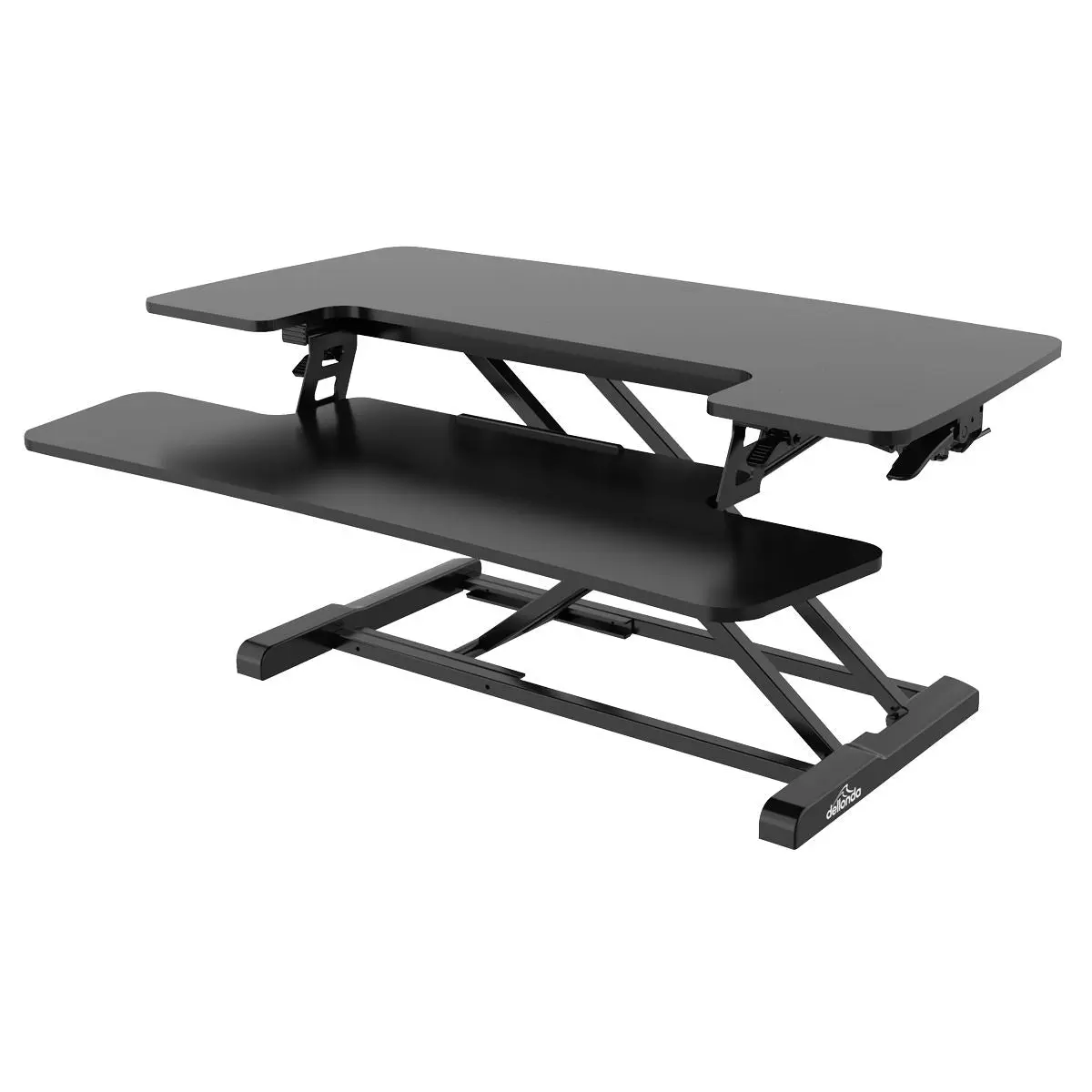 Dellonda 89cm Height Adjustable Standing Desk Converter, 50cm Max Height, 15kg Capacity - Image 8