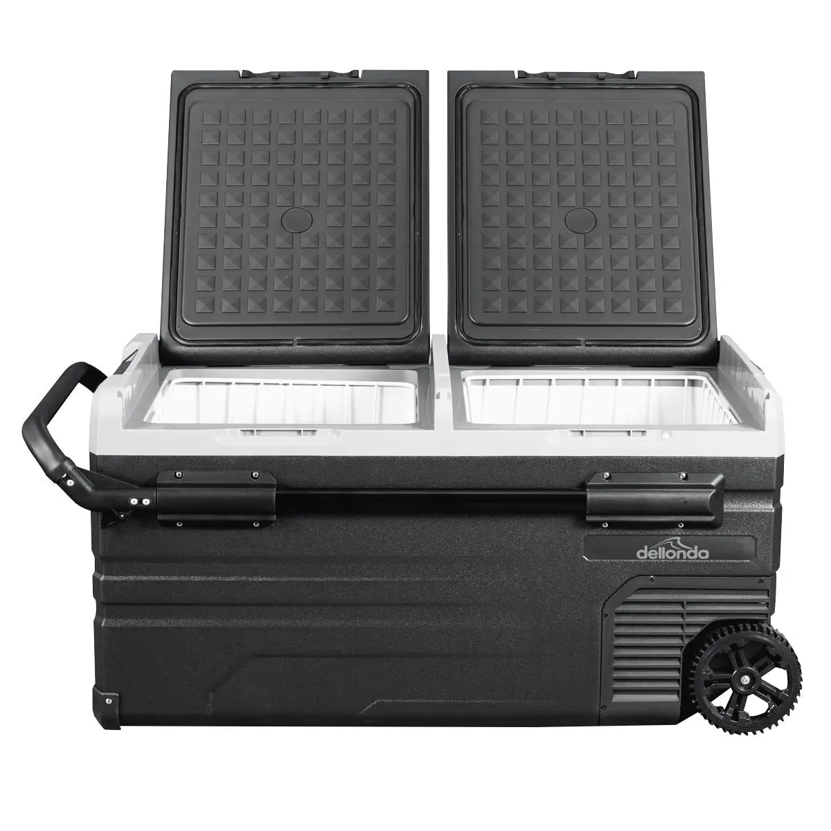 Dellonda 95L Portable Dual Zone Compressor Car Camping Fridge/Freezer 12/24V - Image 4