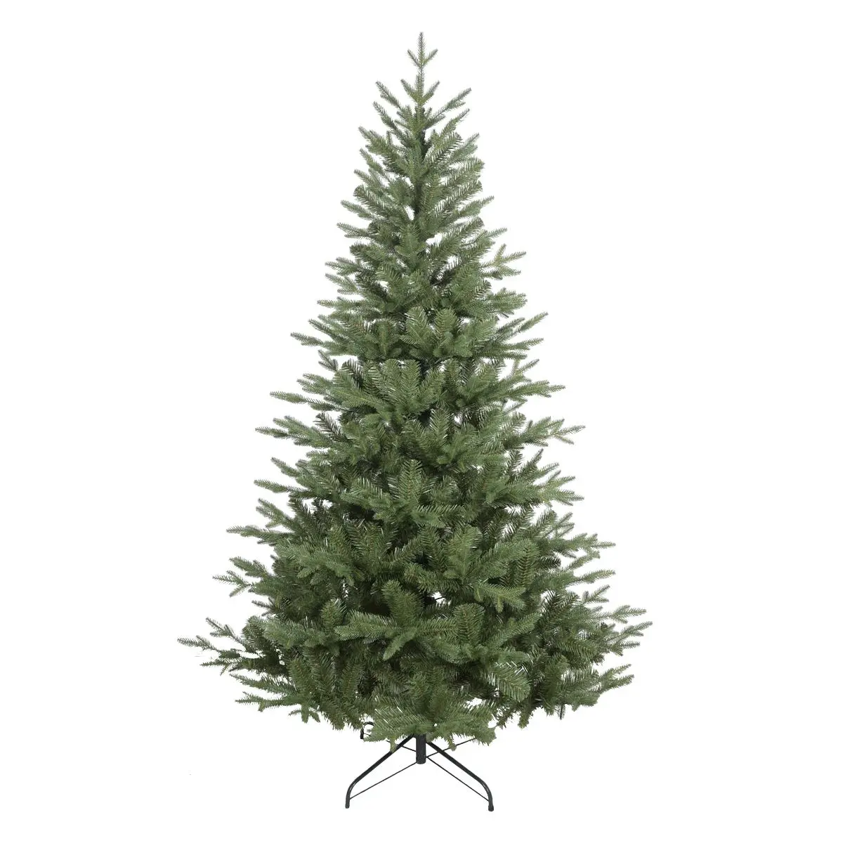 Dellonda Artificial 7ft/210cm Hinged Christmas Tree with 1000+ PE/PVC Tips - DH46