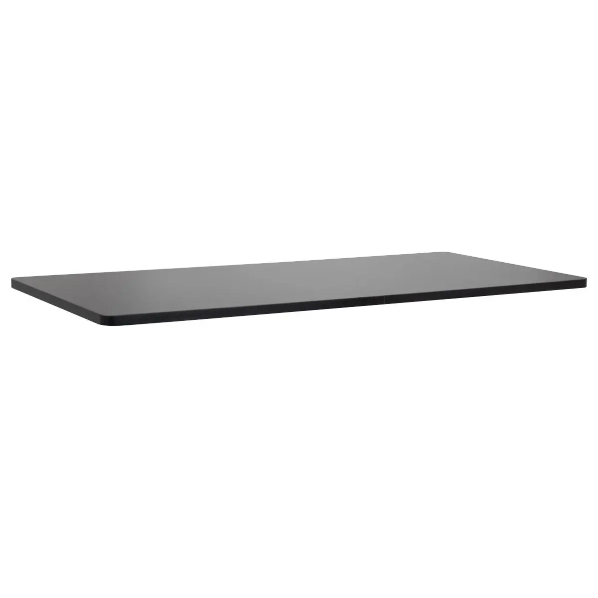 Dellonda Black Rectangular Desktop 1400 x 700mm, 1" Thickness - DH21